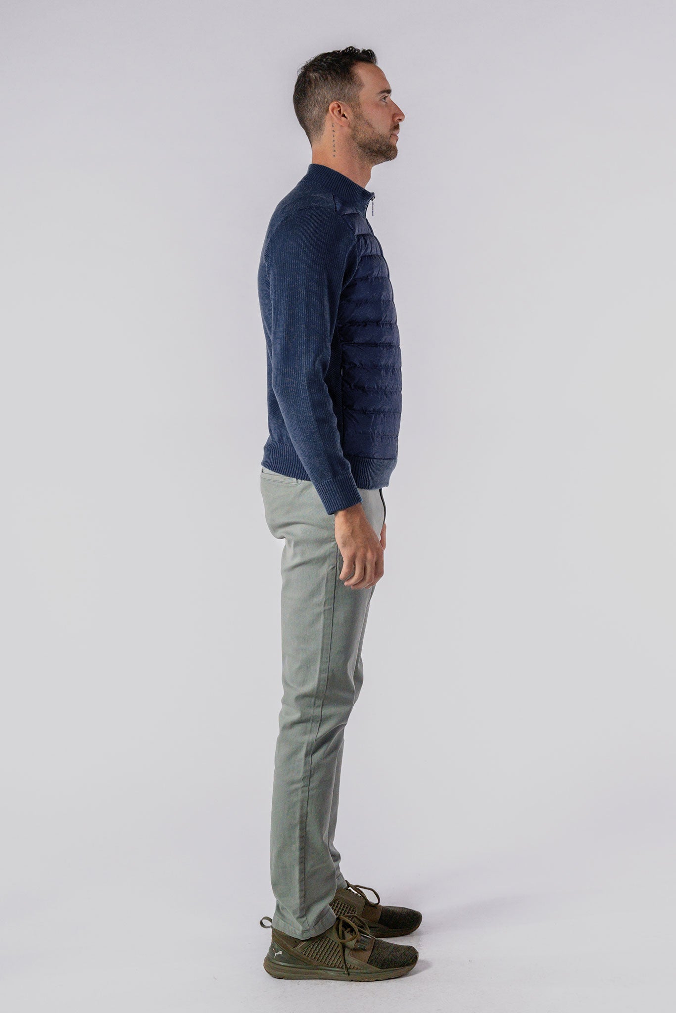 Men's Sweater Vest - Matte Navy