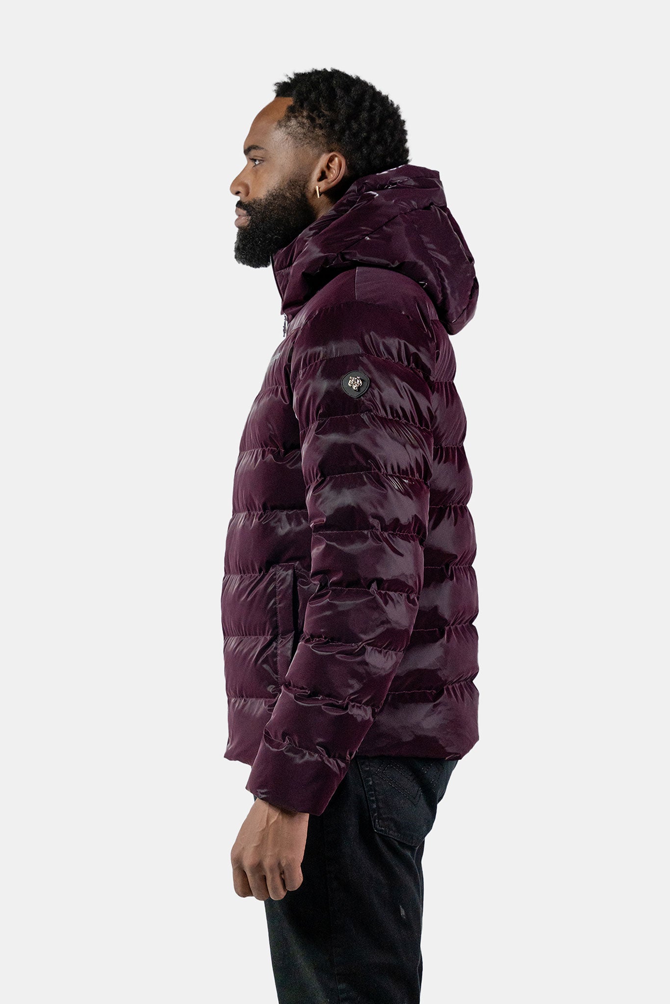 Medium Weight Plum Sparrow Coat