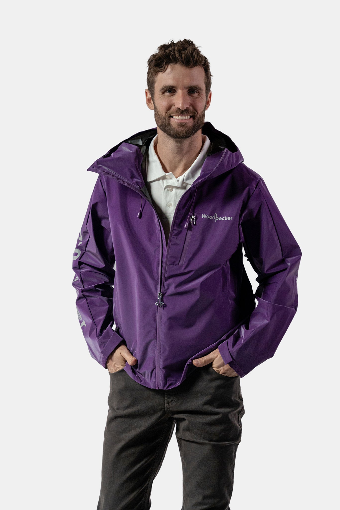 Men's Wind Shell - Purple Diamond