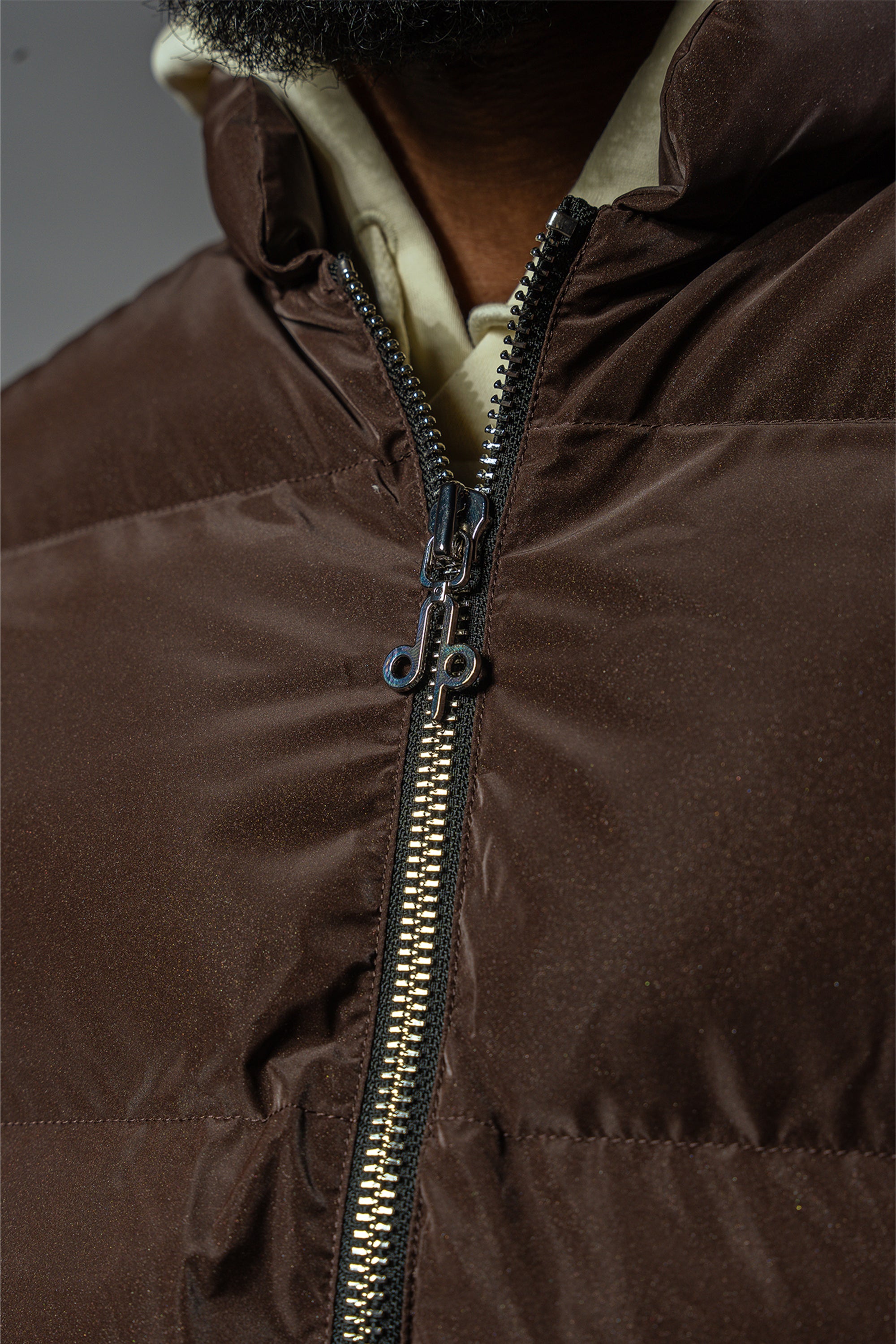 Unisex Vest - Mocha Diamond