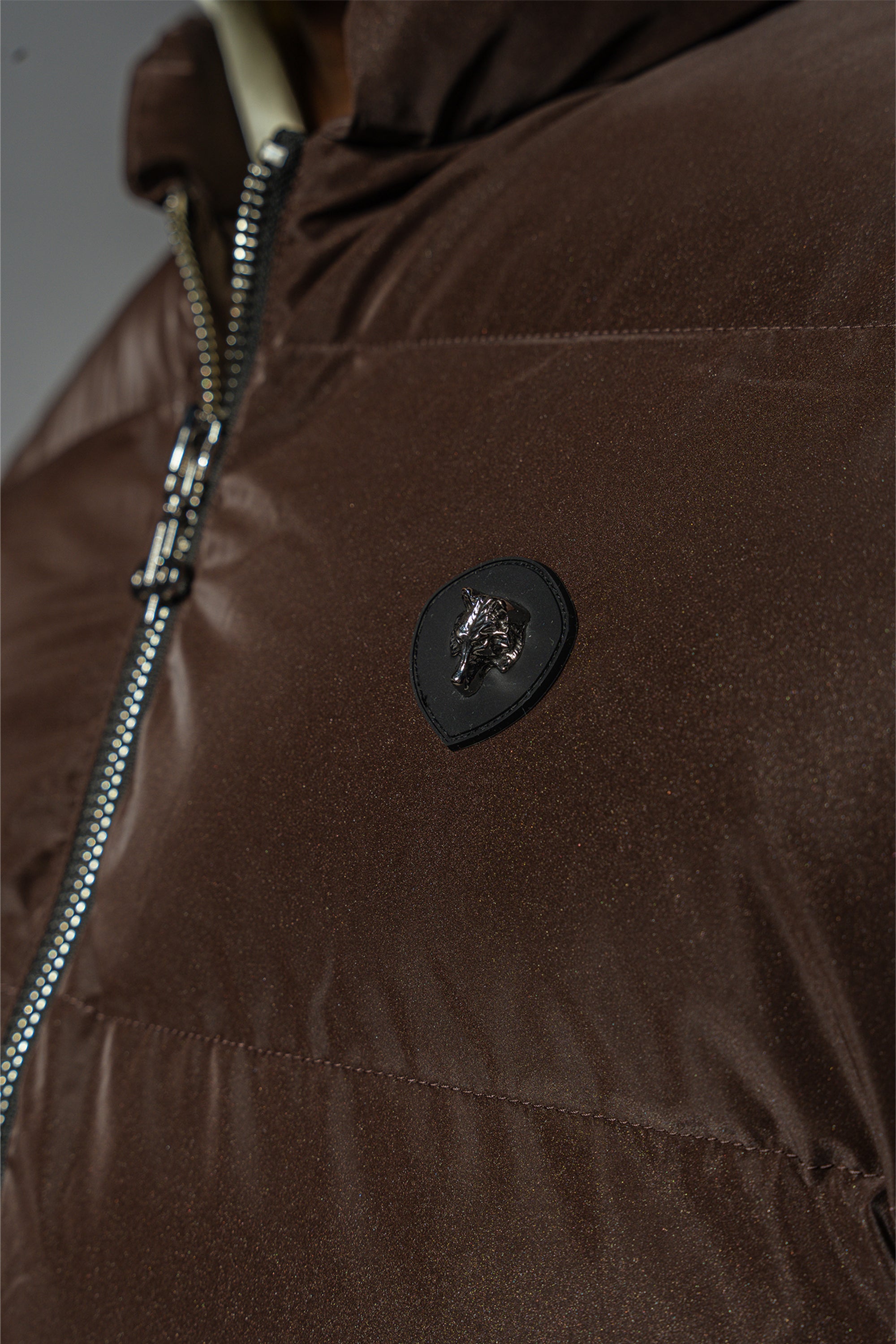 Unisex Vest - Mocha Diamond