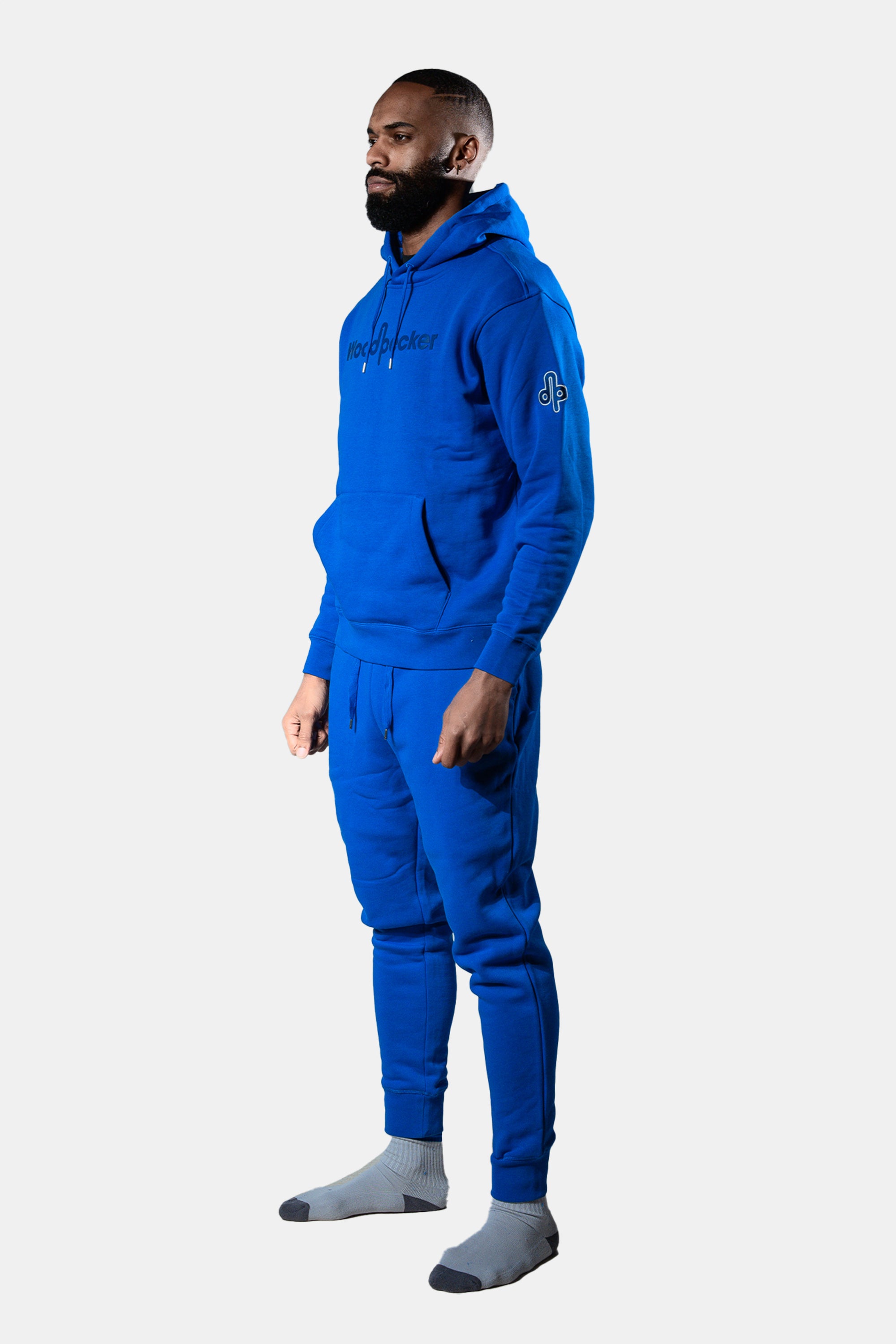 Unisex Cotton Sweatsuit - Cobalt