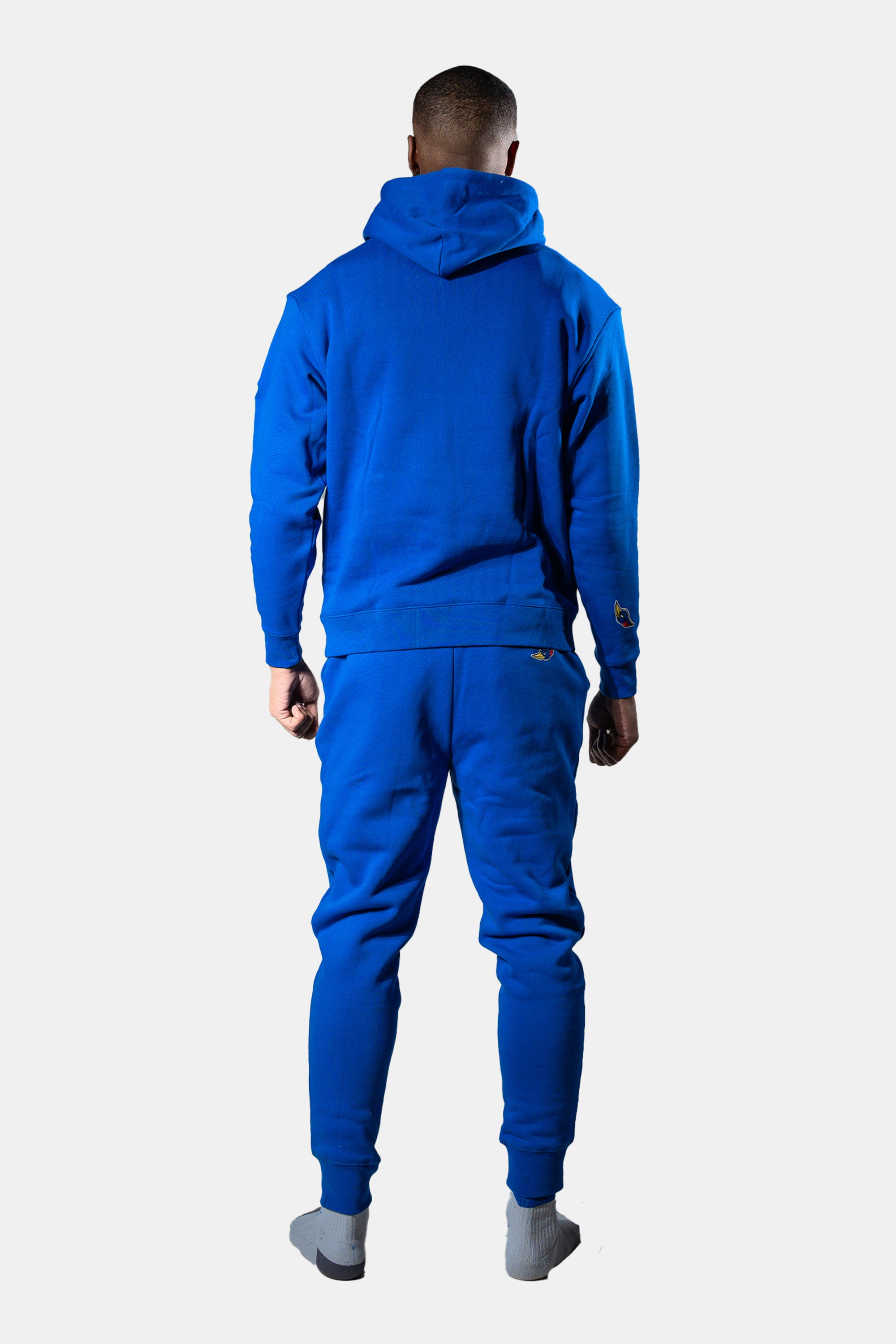 Unisex Cotton Sweatsuit - Cobalt