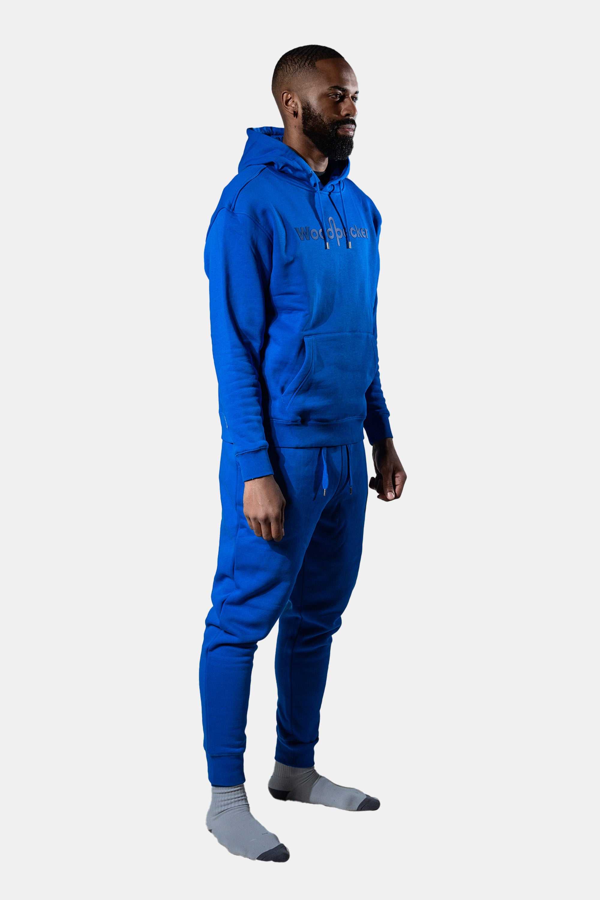 Unisex Cotton Sweatsuit - Cobalt