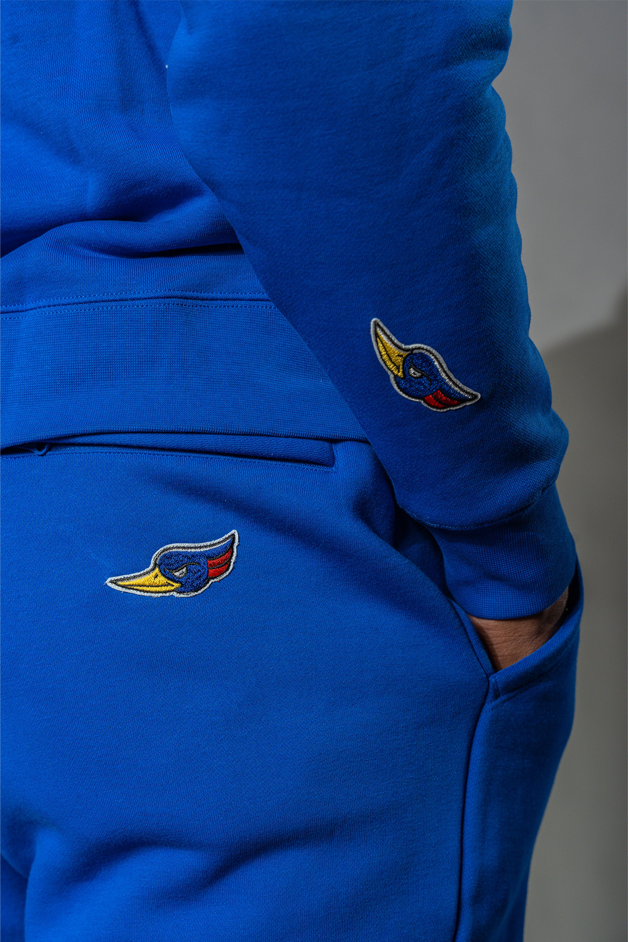 Unisex Cotton Sweatsuit - Cobalt