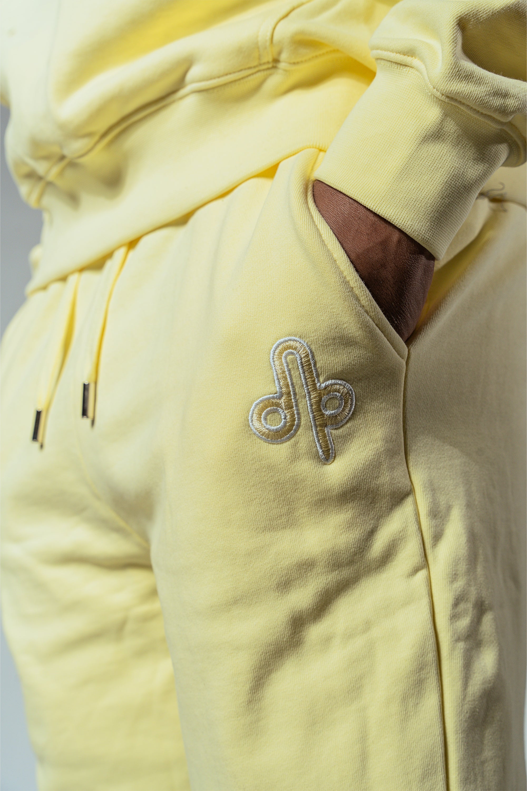 Unisex Cotton Sweatsuit - Yellow