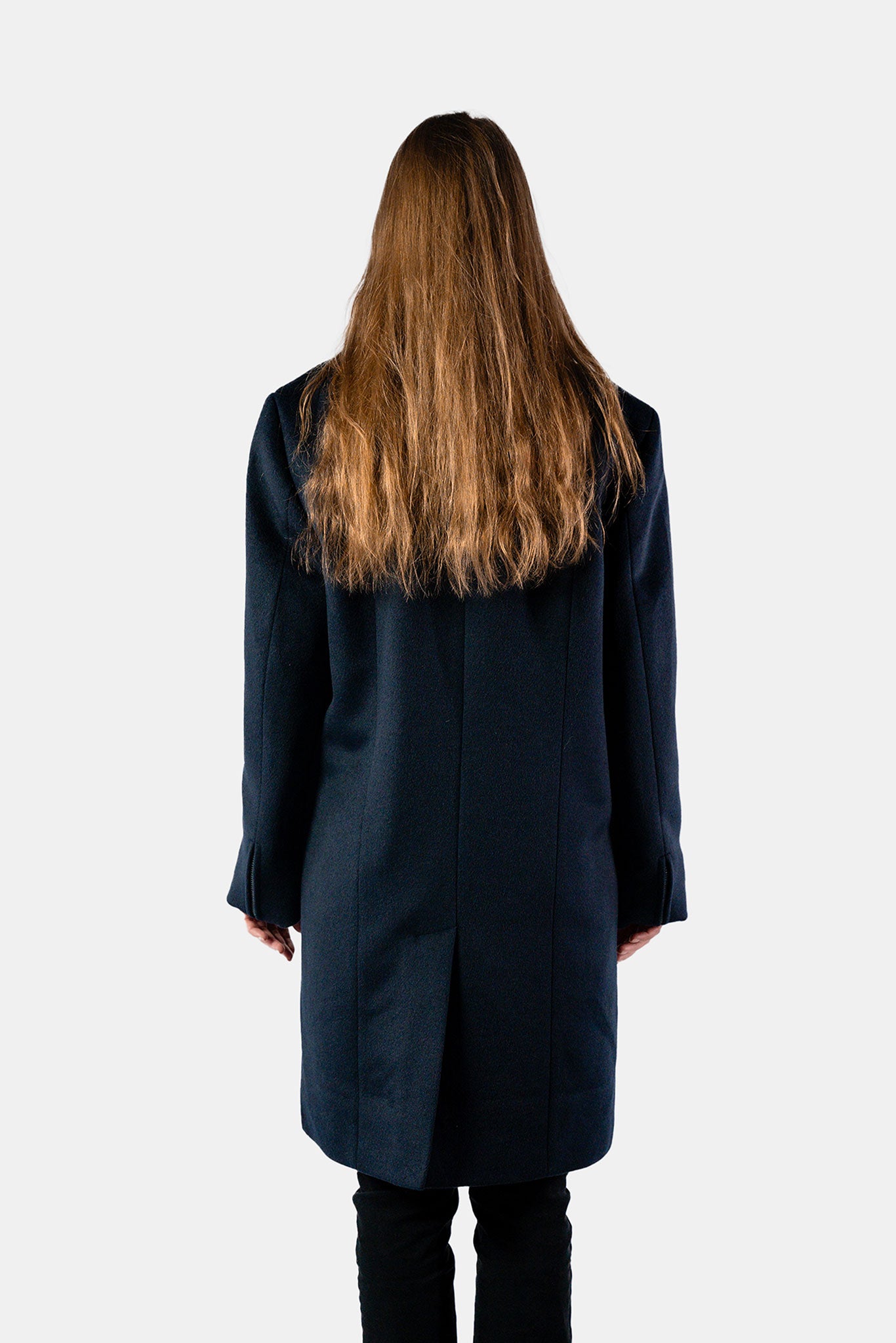 Unisex Topcoat - Navy