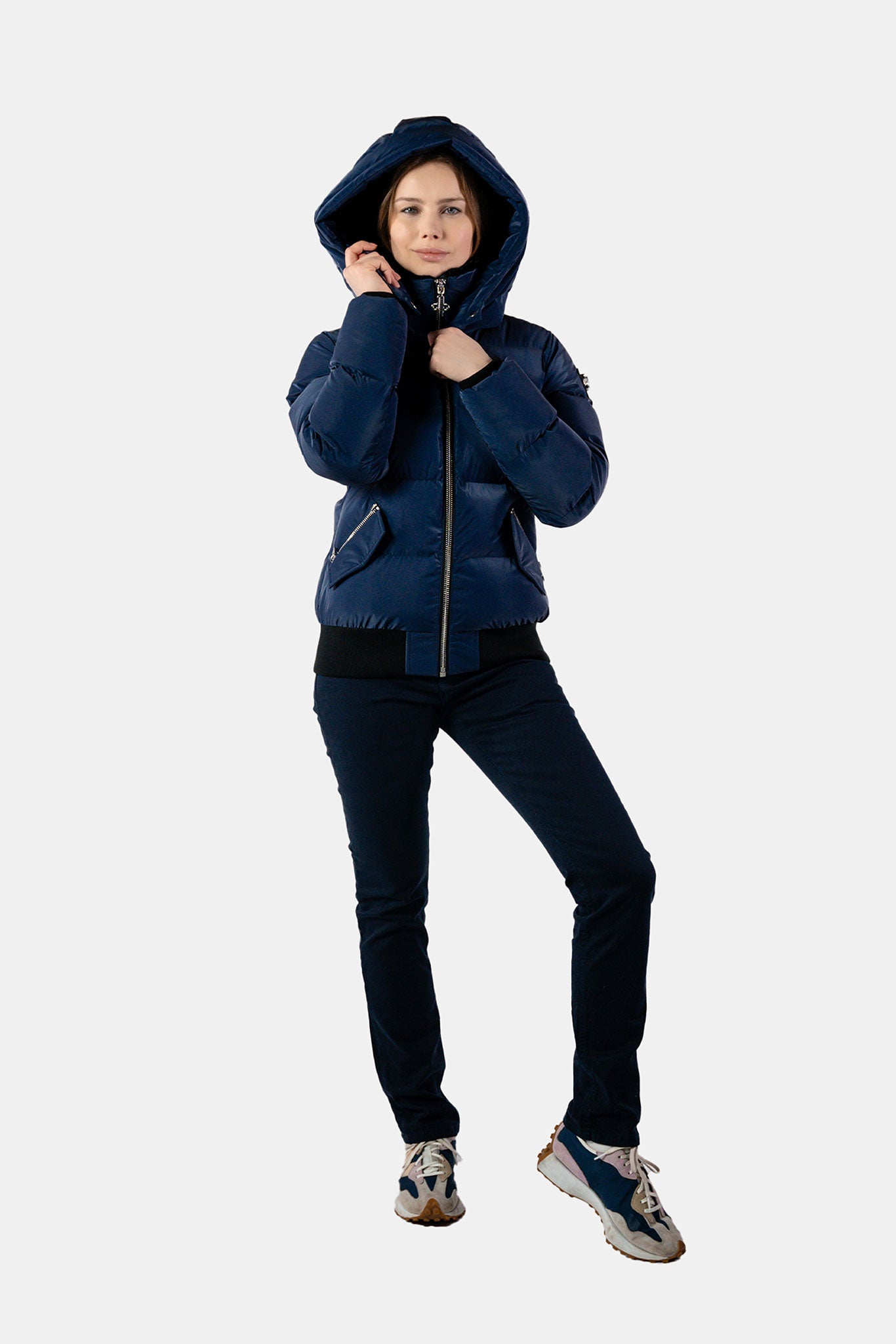Women's Woody Bomber Jacket - Sapphire Diamond