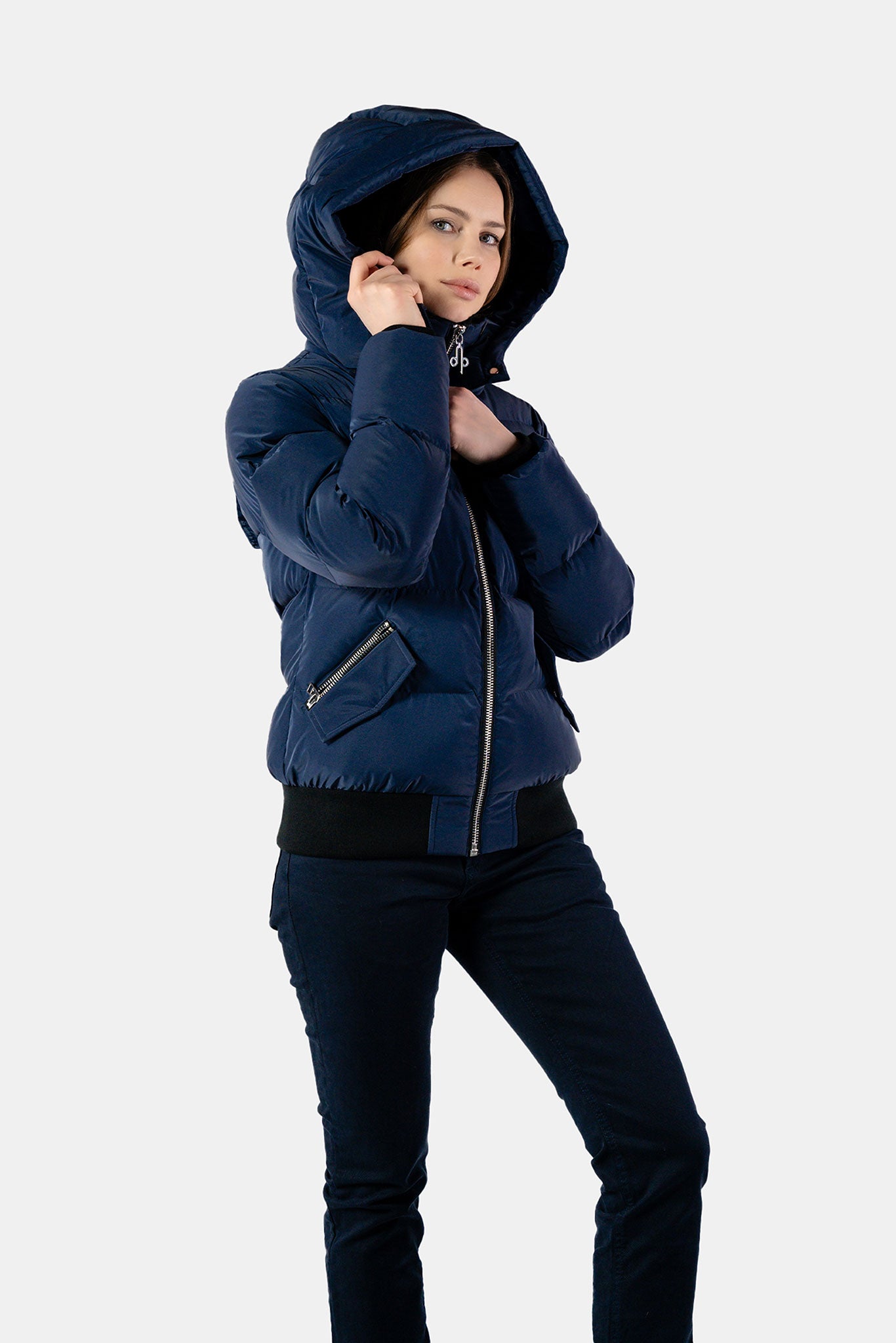 Women's Woody Bomber Jacket - Sapphire Diamond