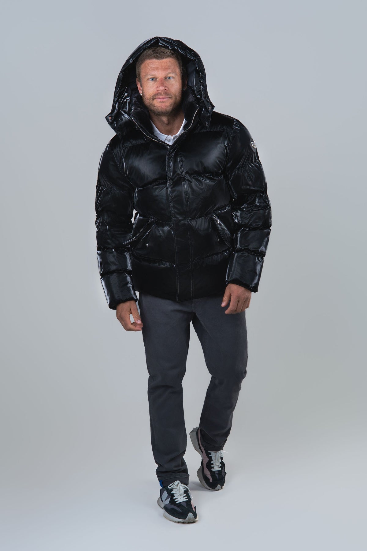 Men's Bumnester 3/4 Coat - All Wet Black