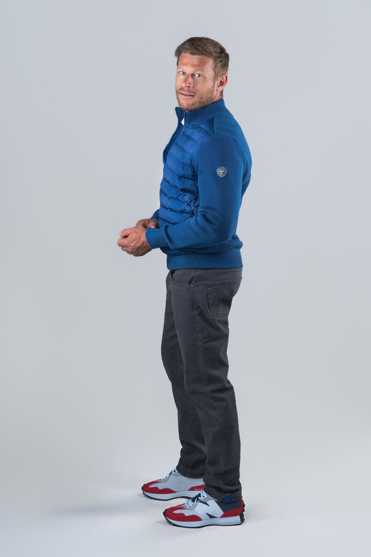 Men's Sweater Vest - Cobalt Blue