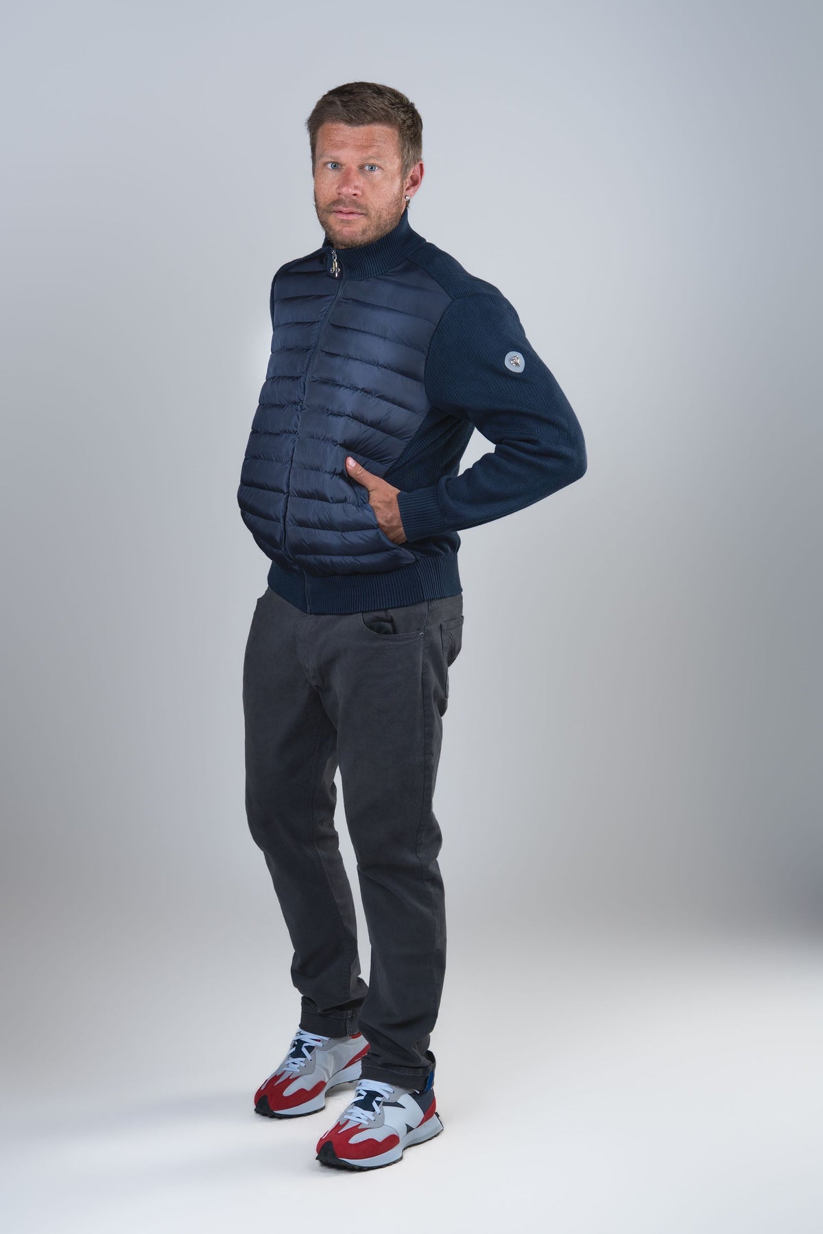 Men's Sweater Vest - Matte Navy