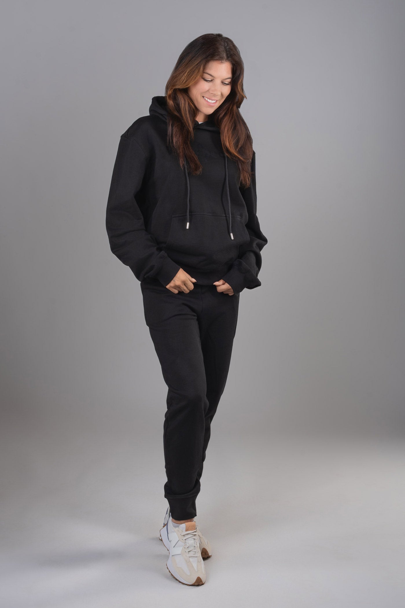 Unisex Cotton Sweatsuit - Black
