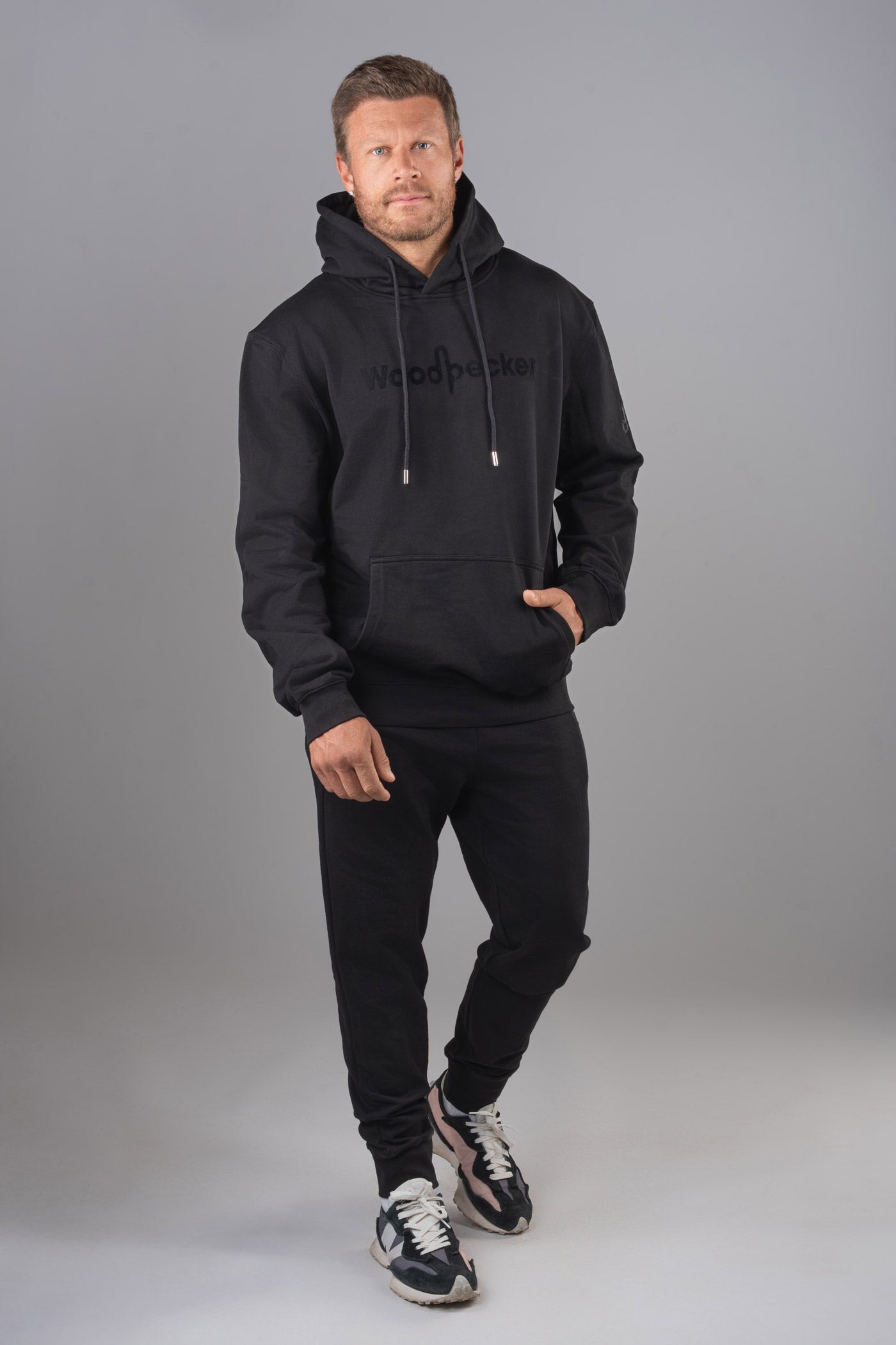 Unisex Cotton Sweatsuit - Black