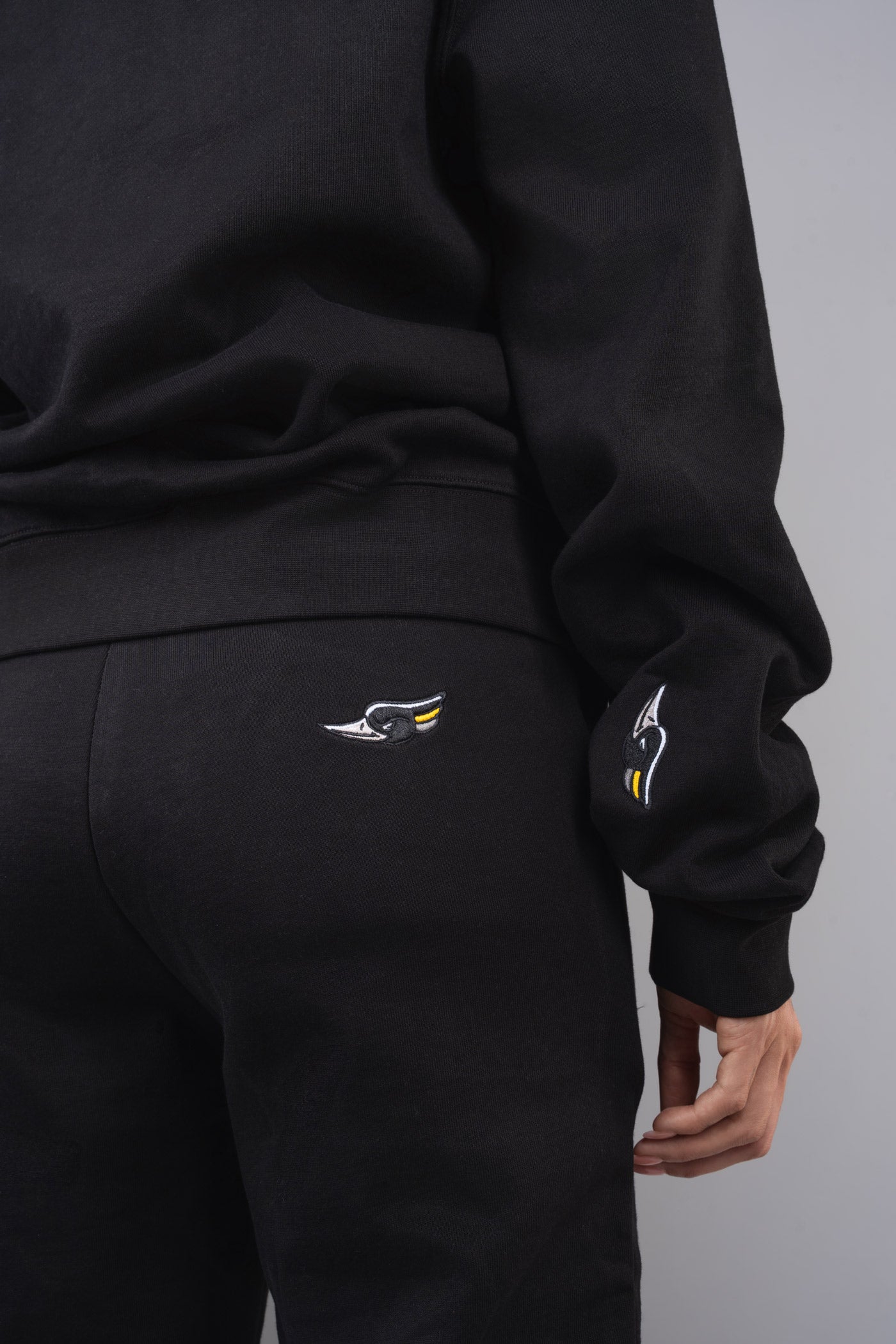 Unisex Cotton Sweatsuit - Black