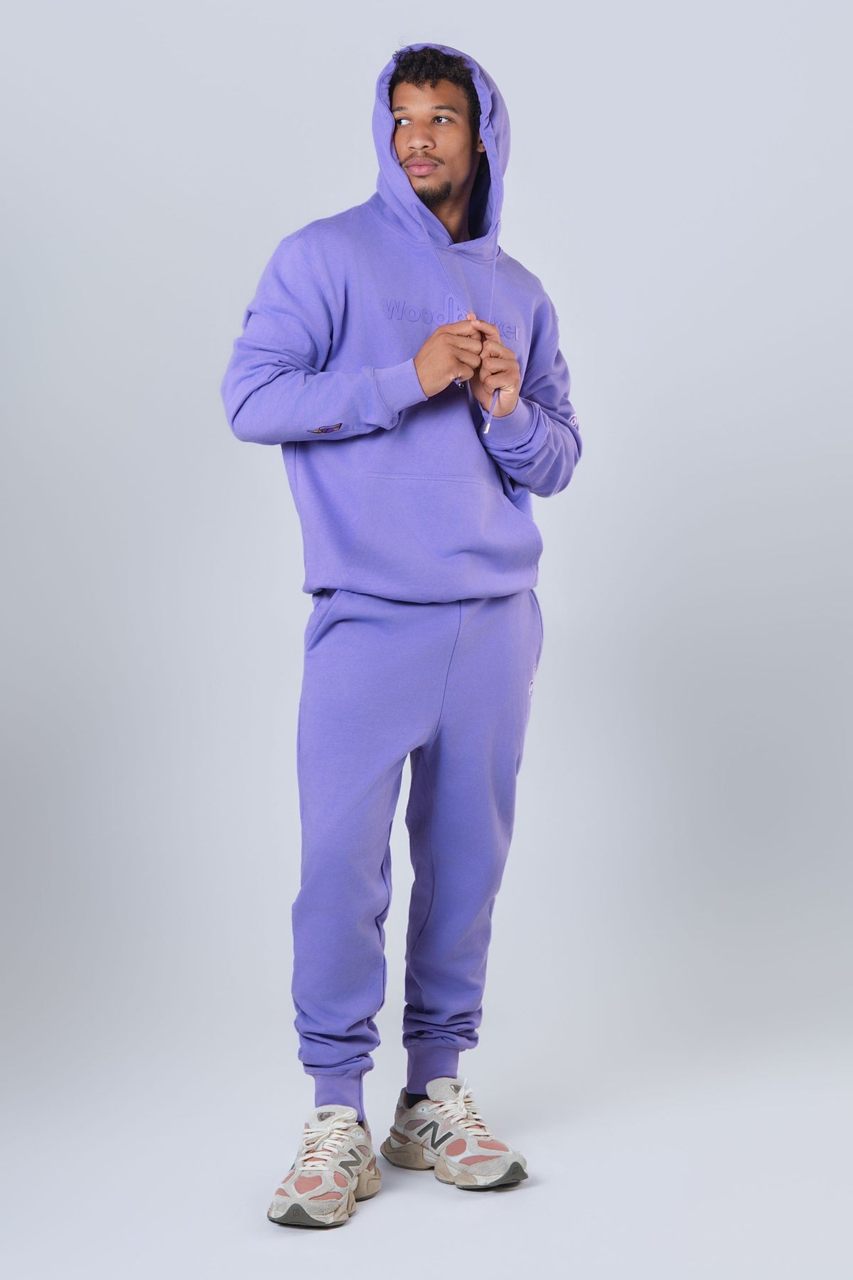 Unisex Cotton Sweatsuit - Purple