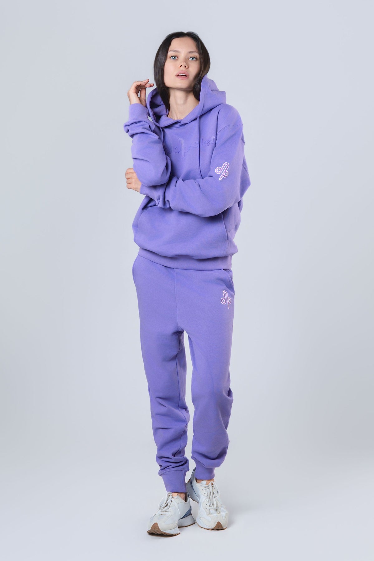 Unisex Cotton Sweatsuit - Purple