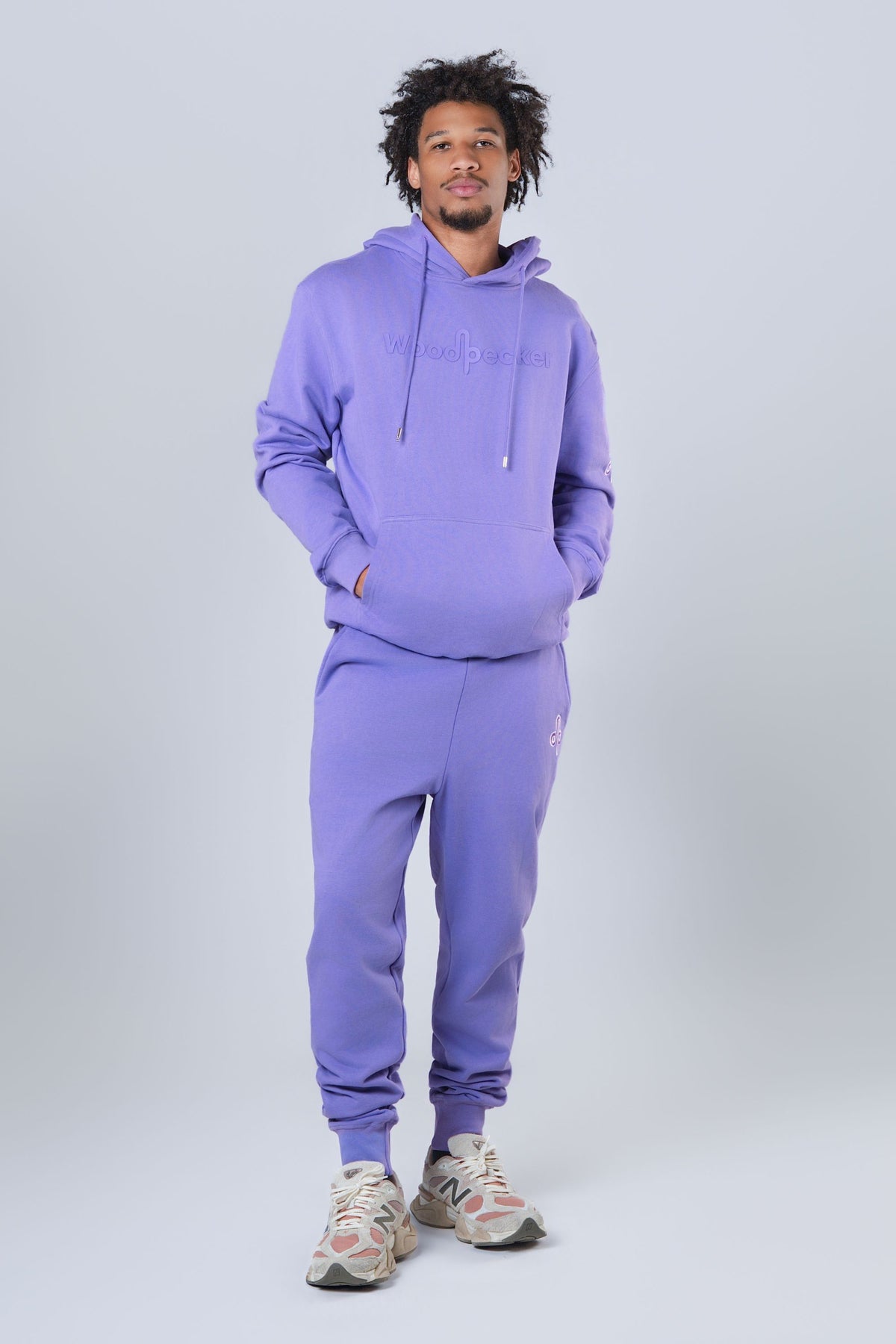 Unisex Cotton Sweatsuit - Purple