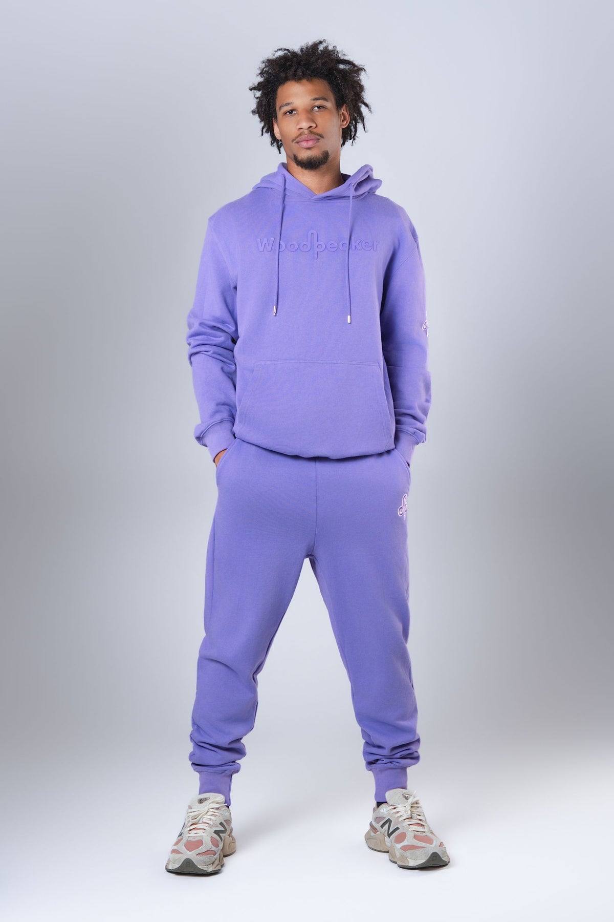 Unisex Cotton Sweatsuit - Purple