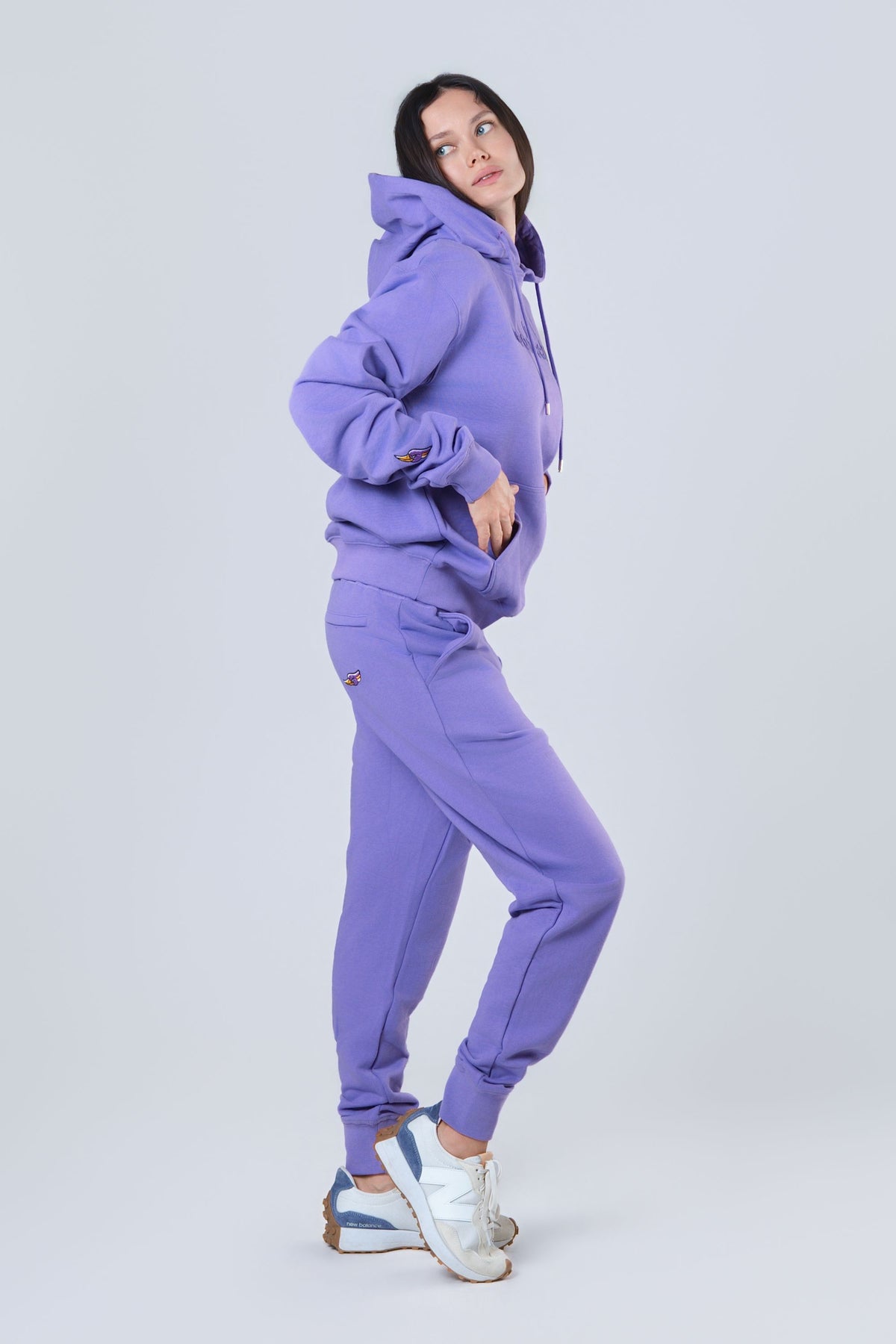 Unisex Cotton Sweatsuit - Purple