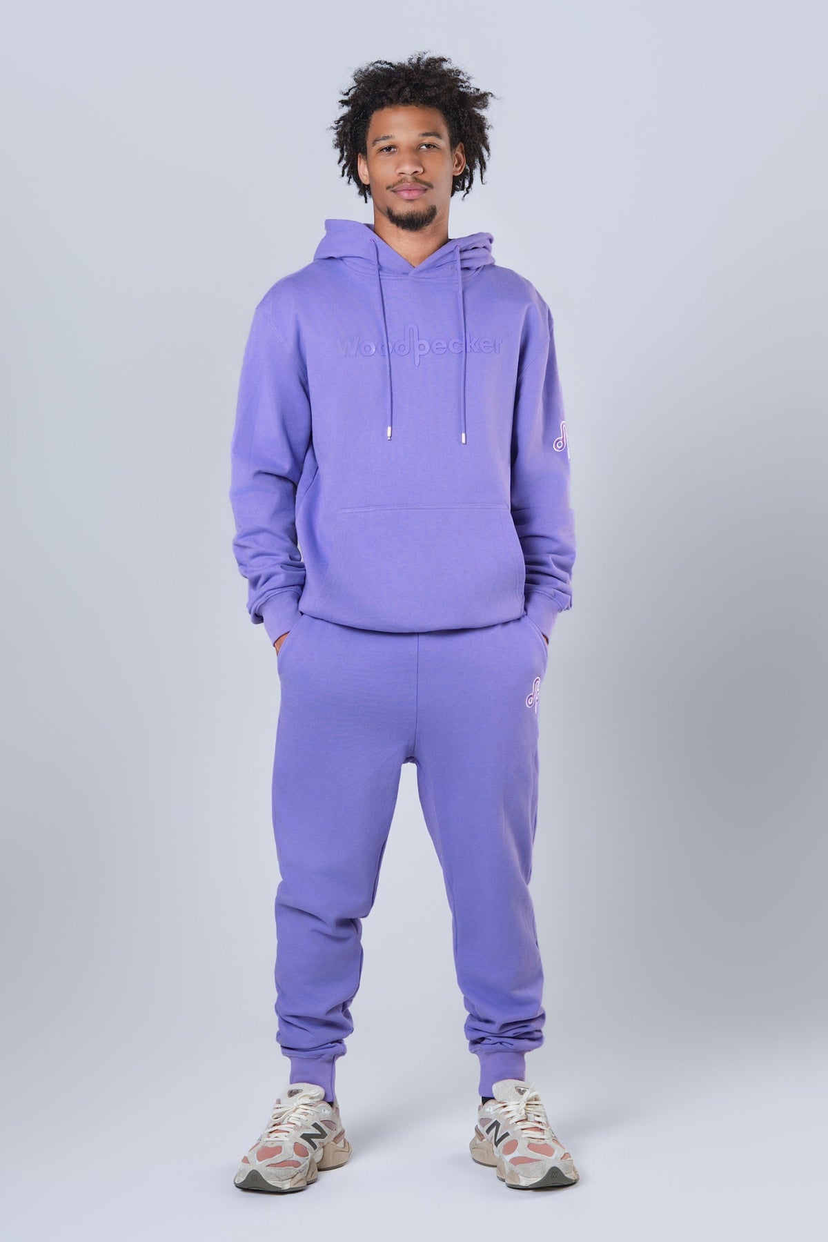Unisex Cotton Sweatsuit - Purple