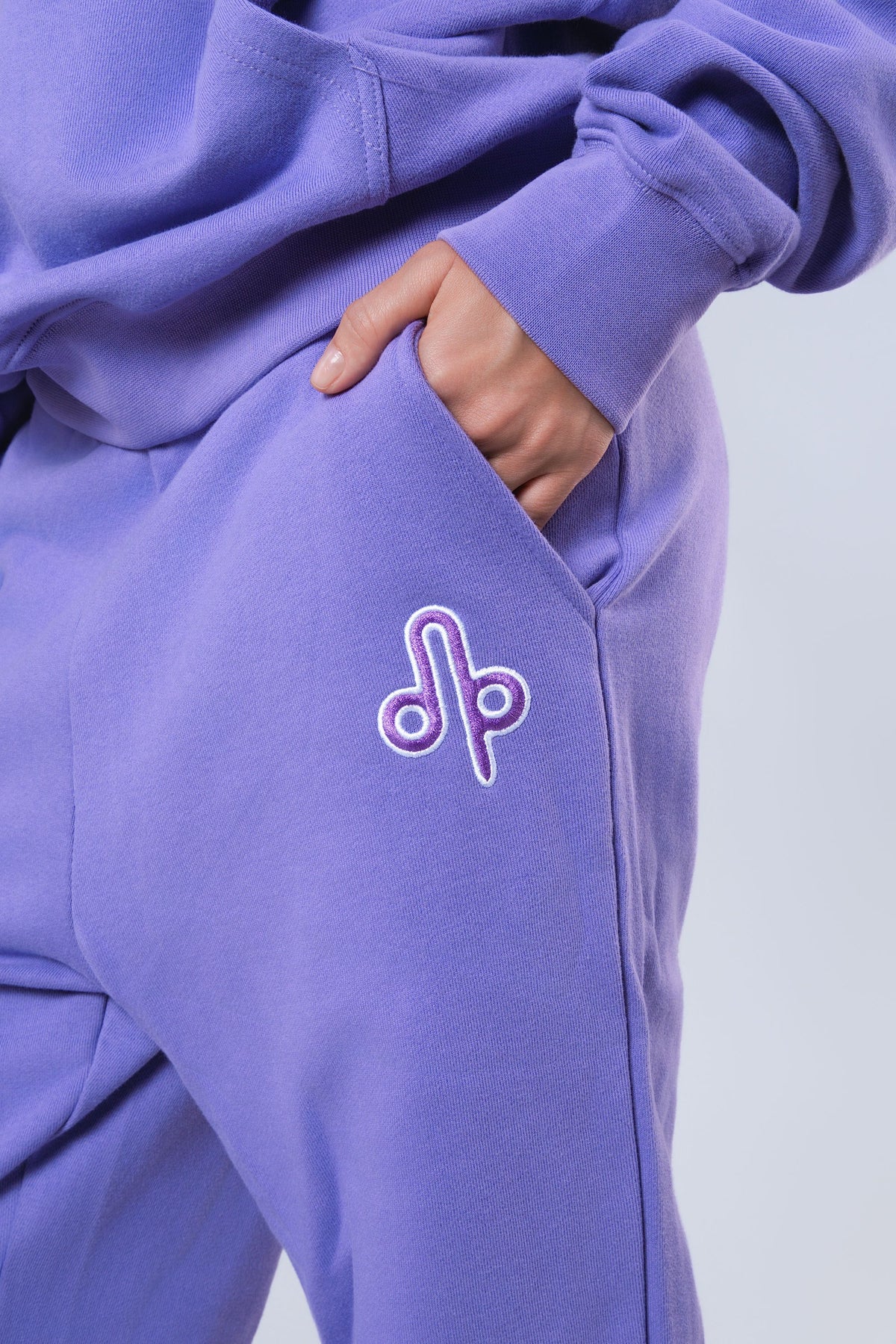 Unisex Cotton Sweatsuit - Purple