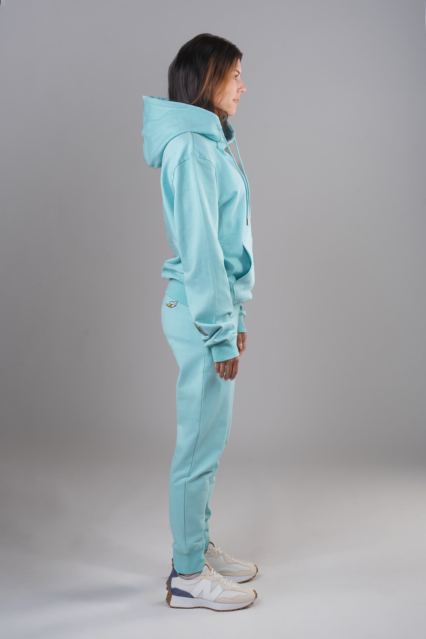 Unisex Cotton Sweatsuit - Seafoam