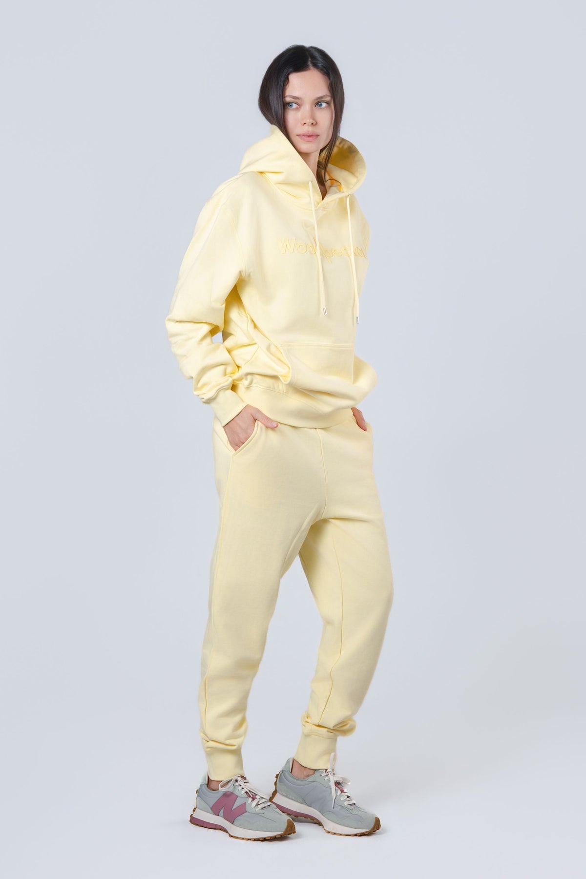 Unisex Cotton Sweatsuit - Yellow