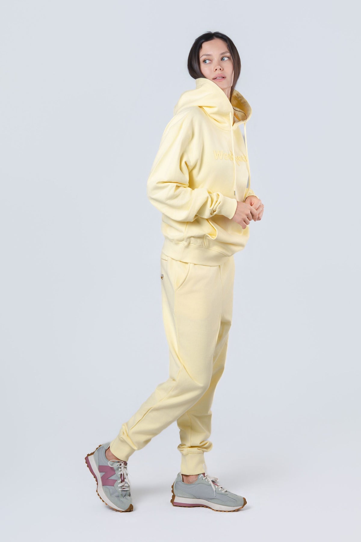 Unisex Cotton Sweatsuit - Yellow