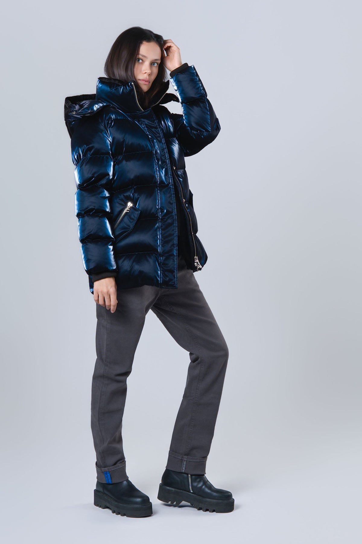 Women's Bumnester 3/4 Coat - All Wet Navy