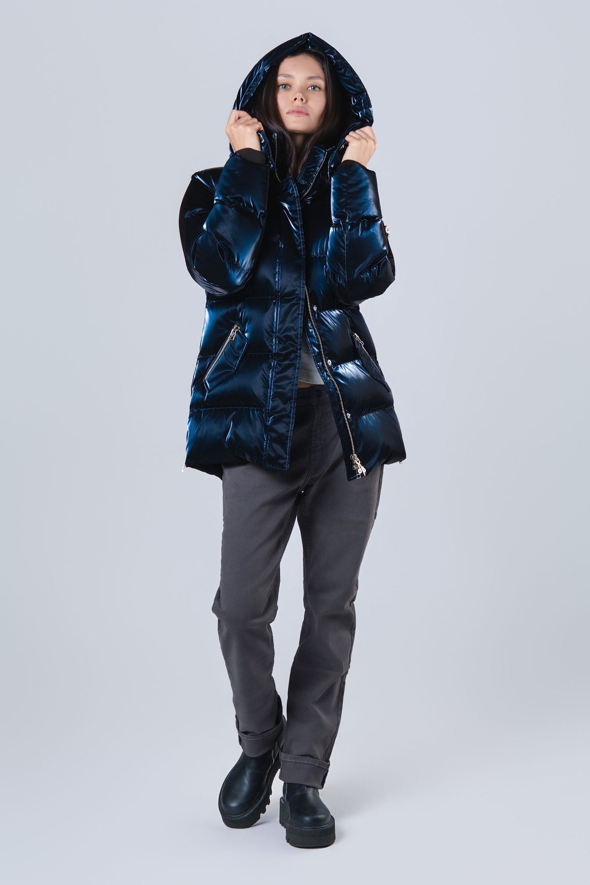 Women's Bumnester 3/4 Coat - All Wet Navy