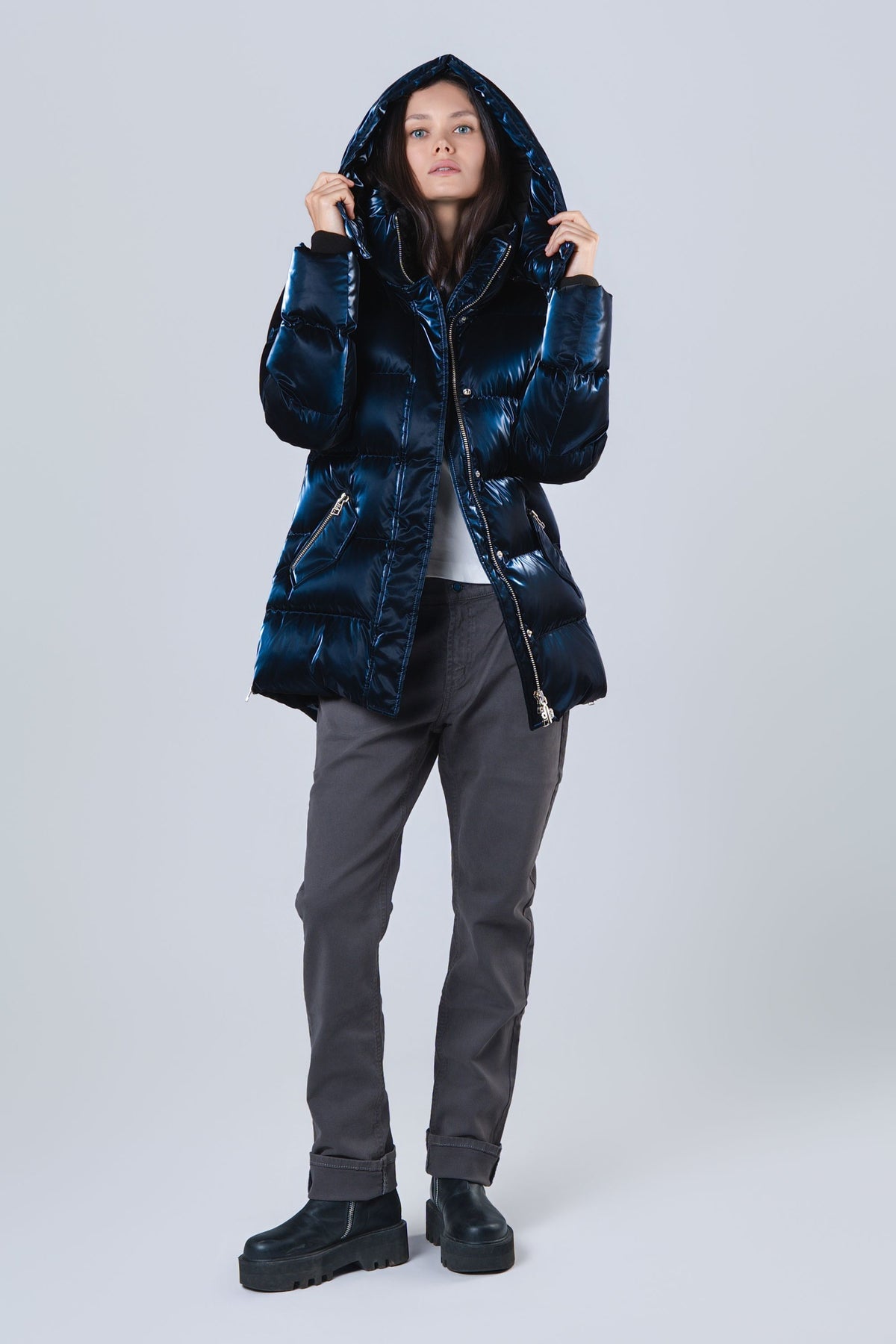 Women's Bumnester 3/4 Coat - All Wet Navy