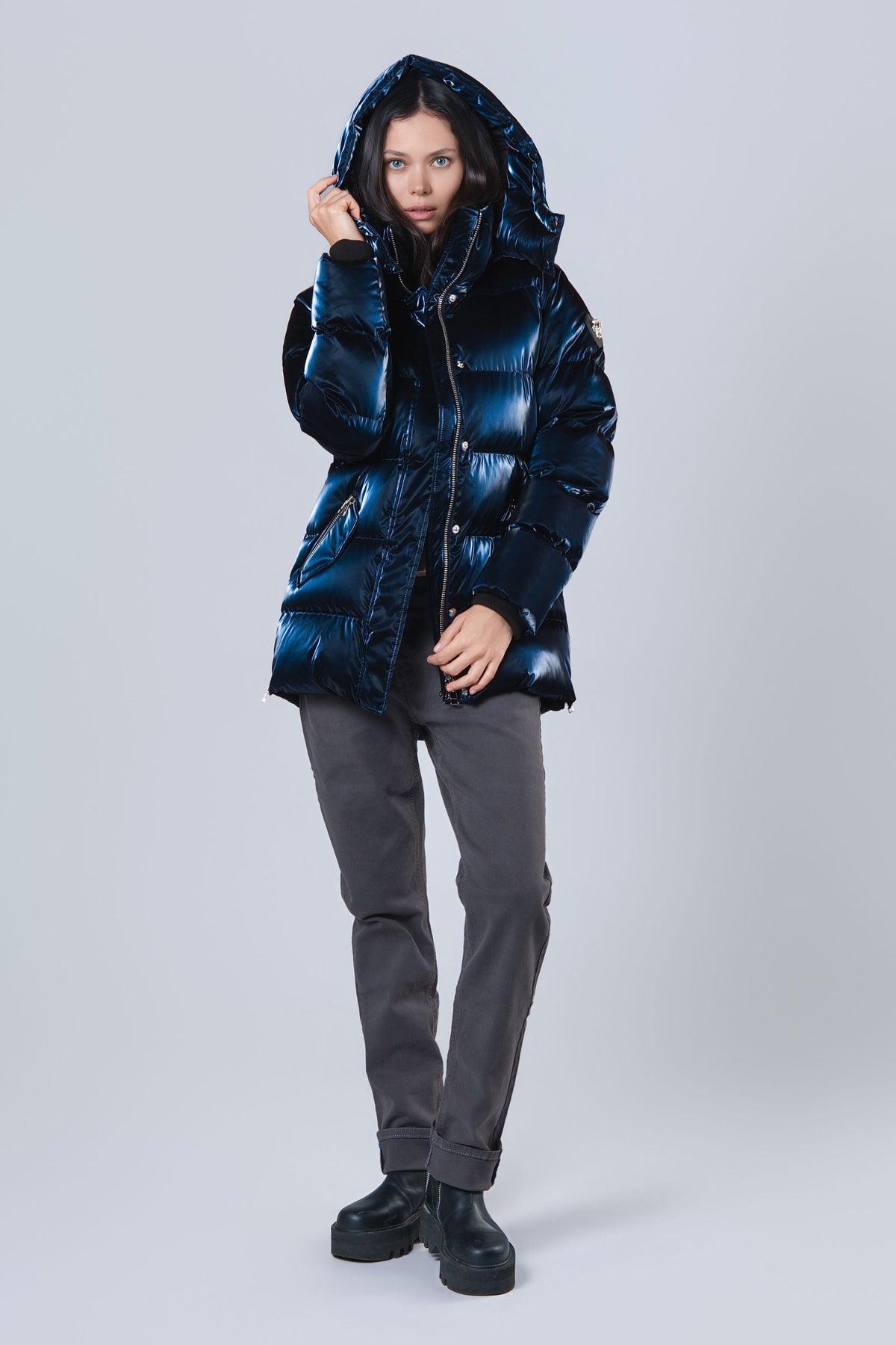 Women's Bumnester 3/4 Coat - All Wet Navy