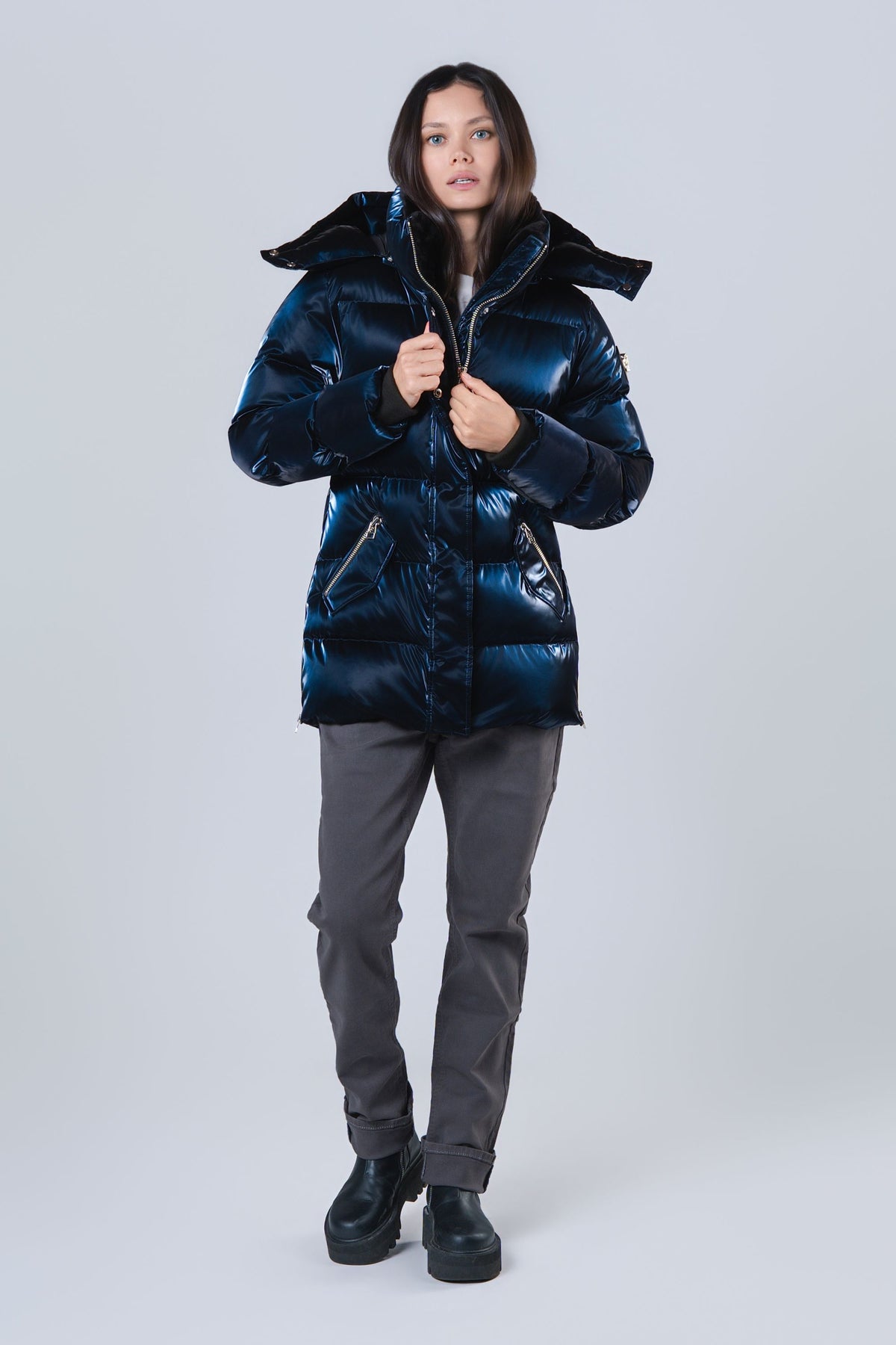 Women's Bumnester 3/4 Coat - All Wet Navy