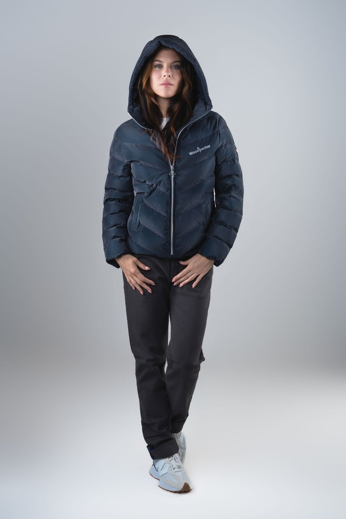 Women's Medium Weight Robin Coat - Blue Diamond