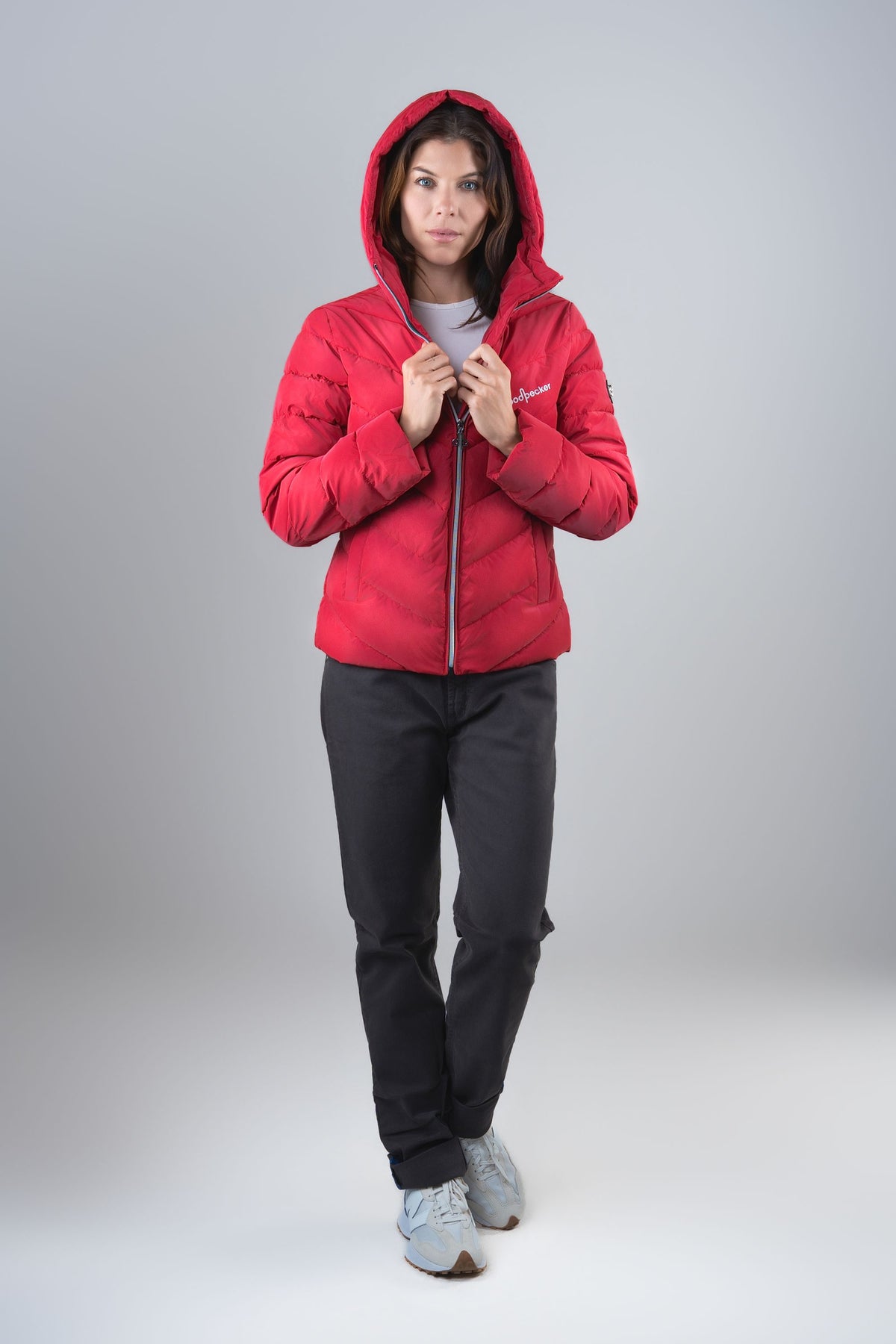 Women's Medium Weight Robin Coat - Red Diamond