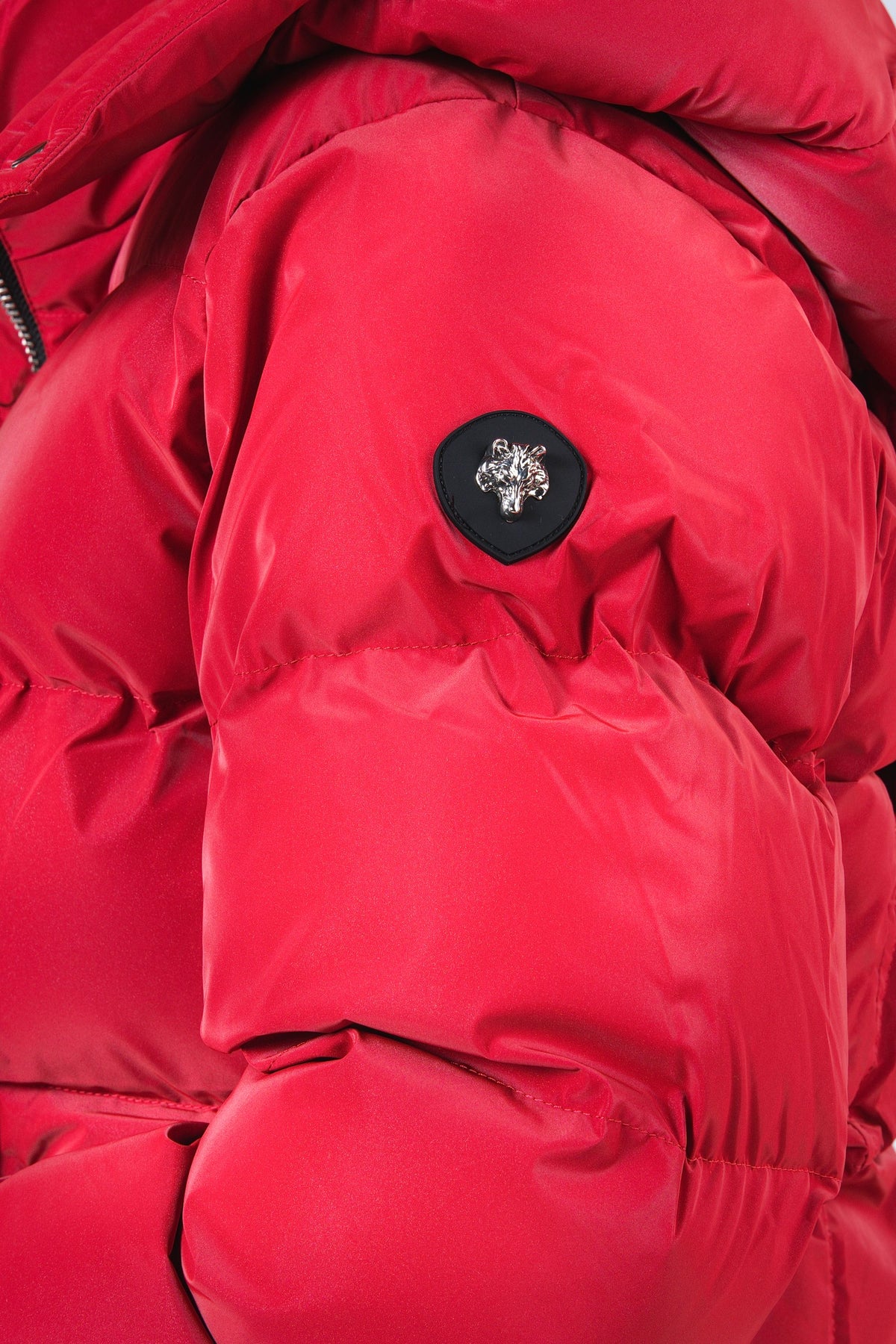 Women's Woody Bomber Jacket - Red Diamond