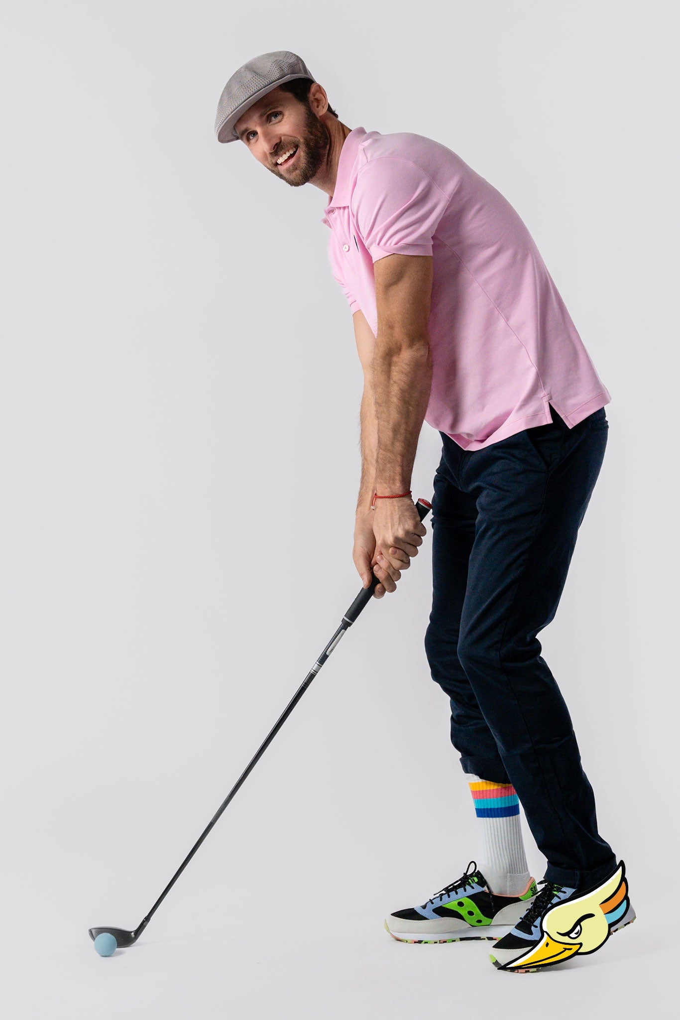 Men's Polo Shirt - Pink