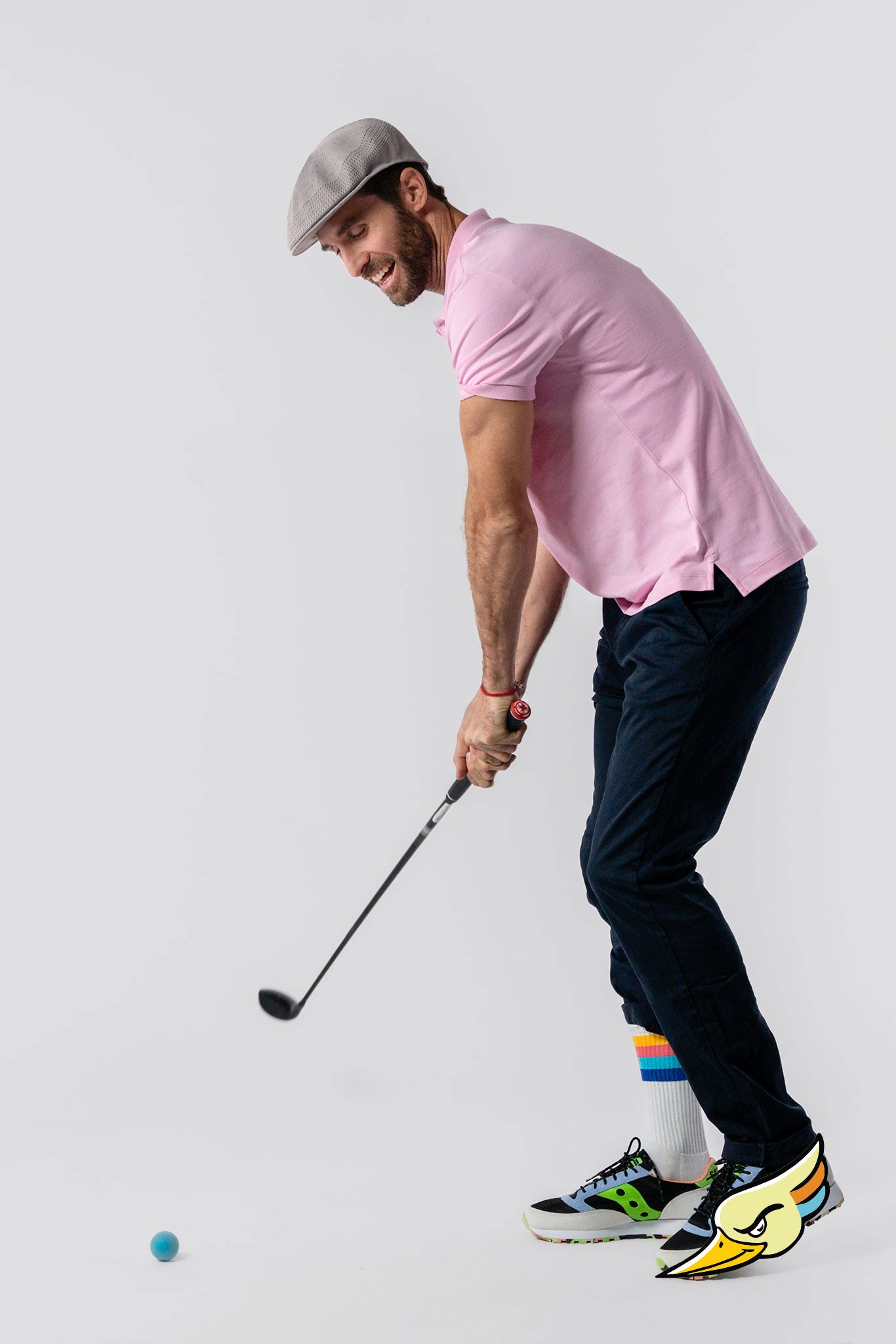 Men's Polo Shirt - Pink