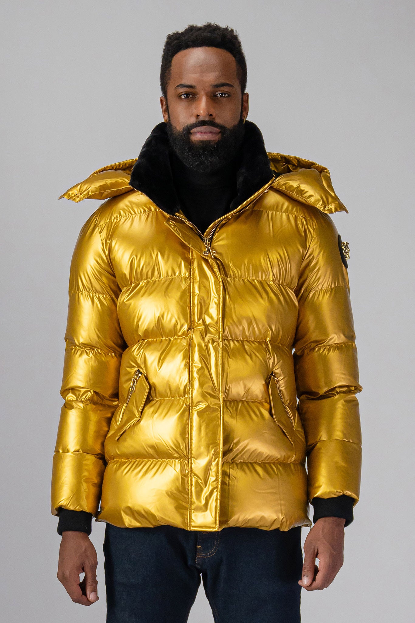 Men's Gold Bumnester Coat