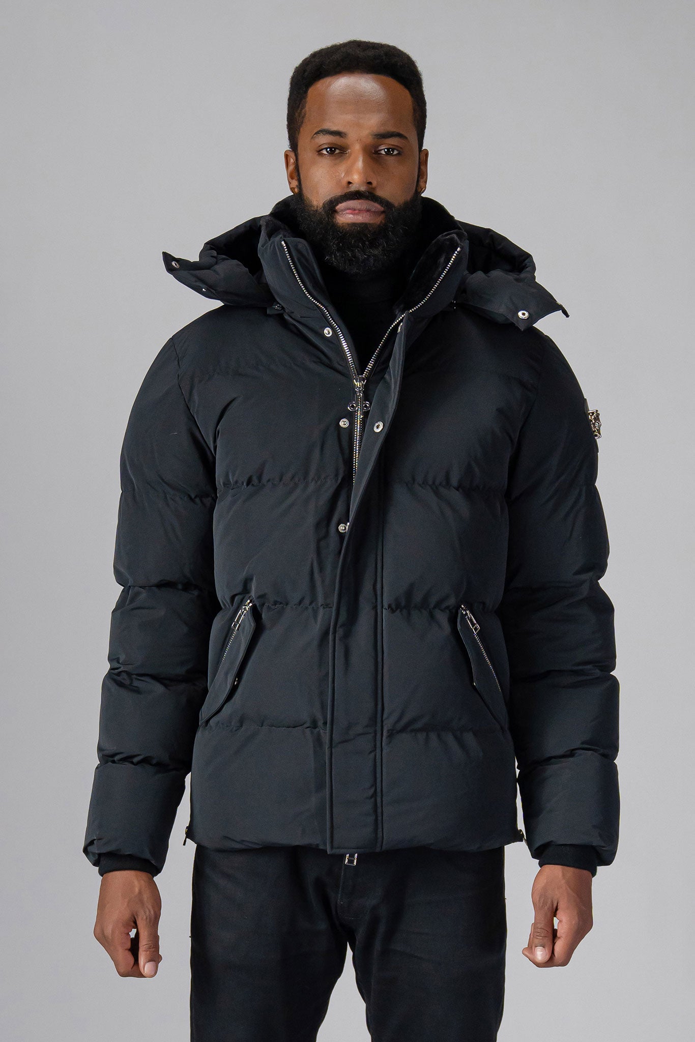 Matte Black 3 4 Bumnester Coat