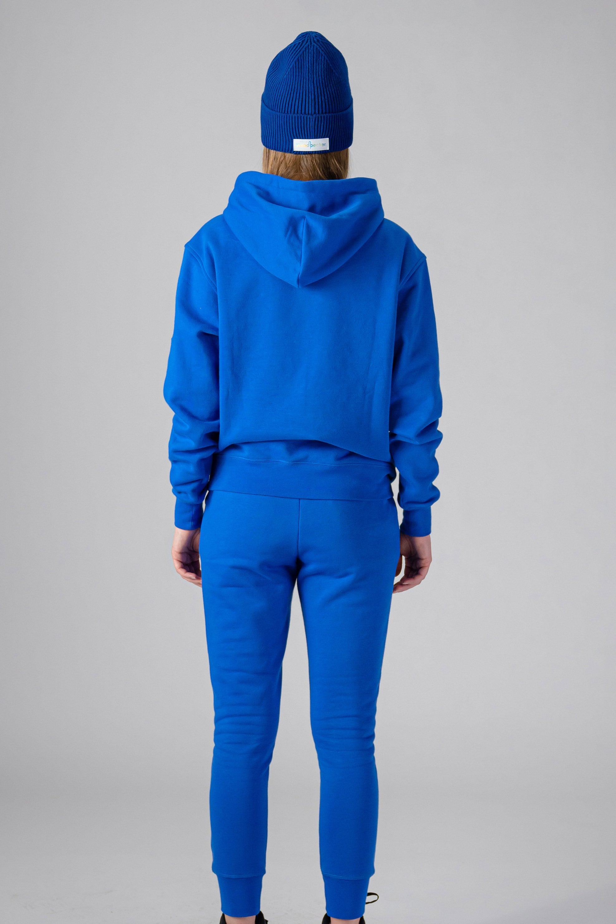 Woodpecker Unisex Cotton Sweatsuit, Cobalt Colour, Woodpecker, Coat, Moose, Knuckles, Canada, Goose, Mackage, Montcler, Will, Poho, Willbird, Nic, Bayley