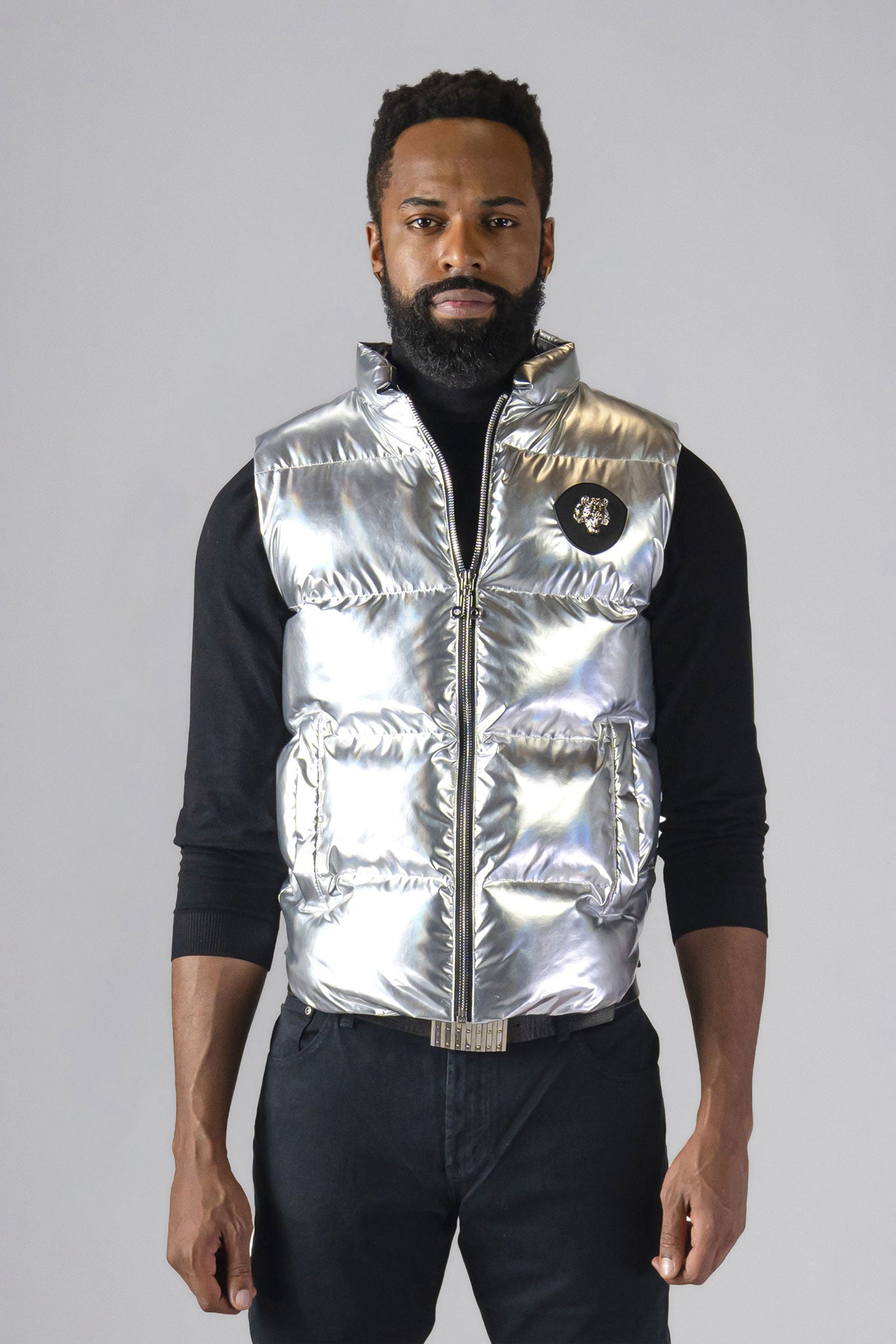 Silver Unisex Vest