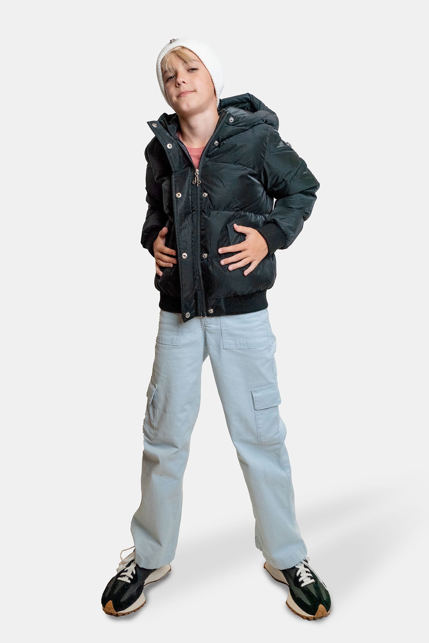 Kids' UNISEX Chickadee Coat - Black Diamond
