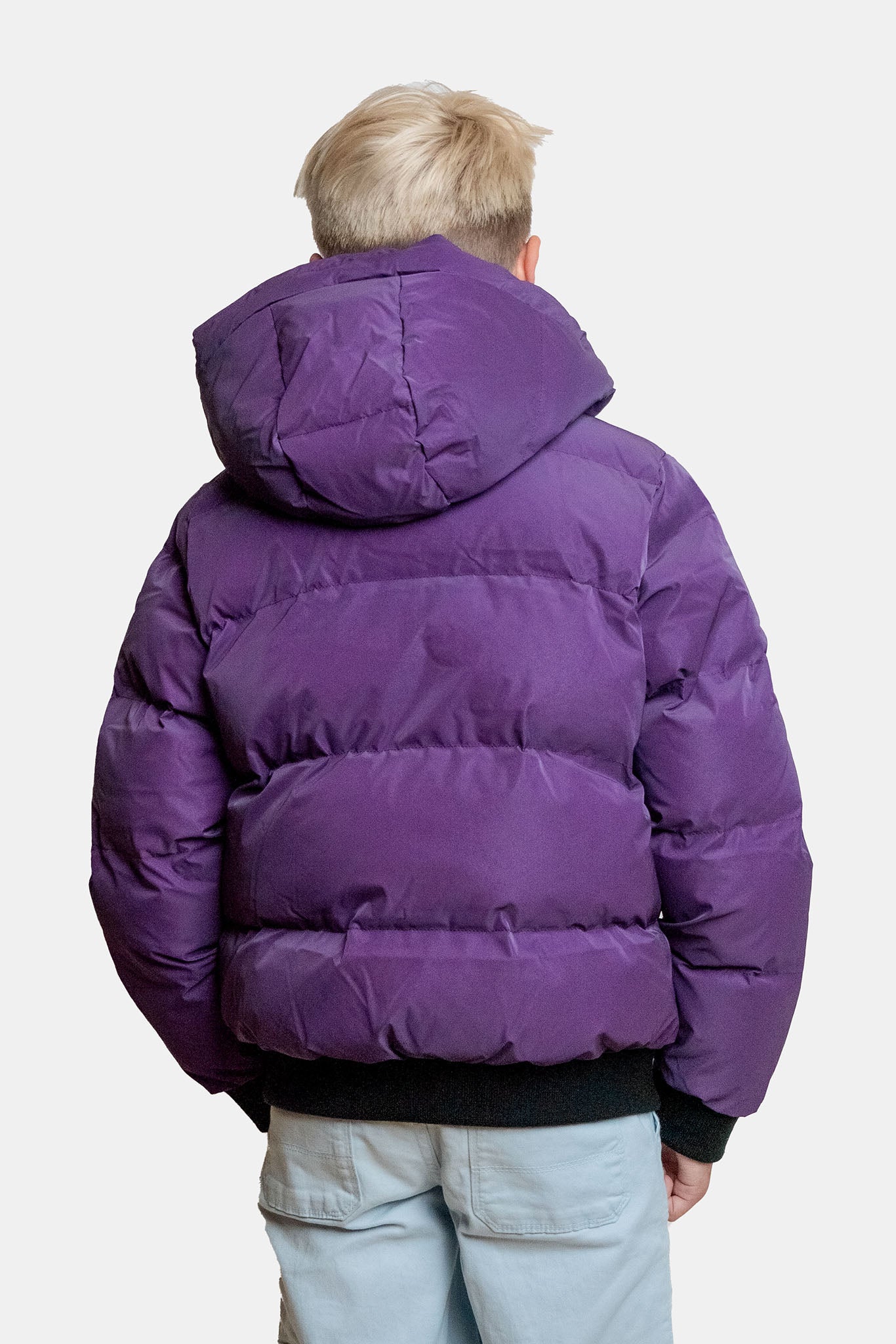 Kids' UNISEX Chickadee Coat - Purple Diamond