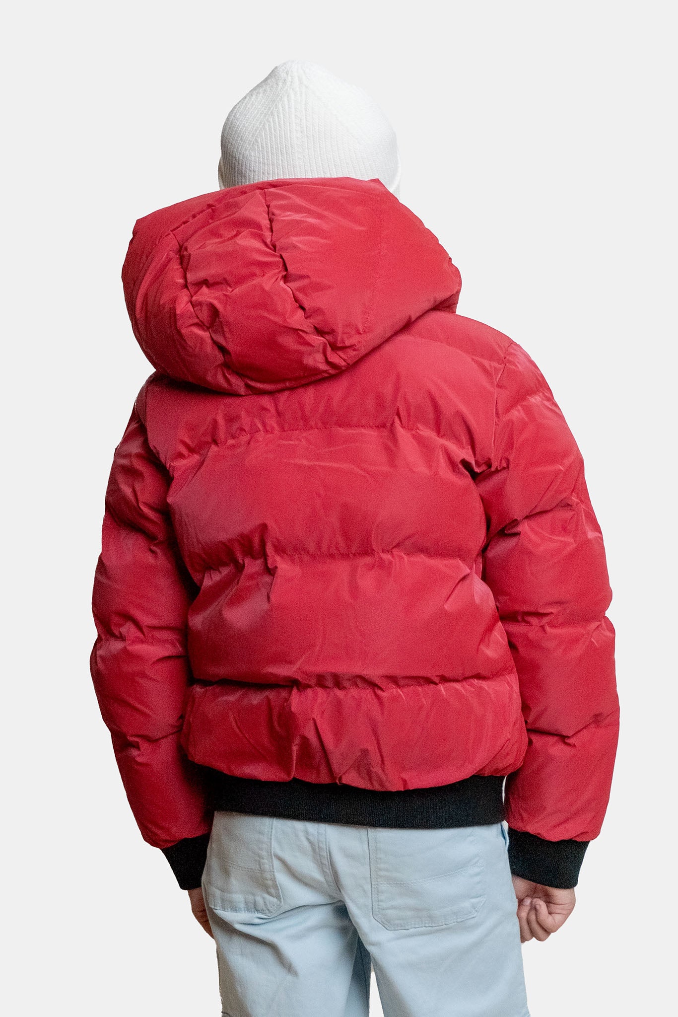 Kids' UNISEX Chickadee Coat - Red Diamond