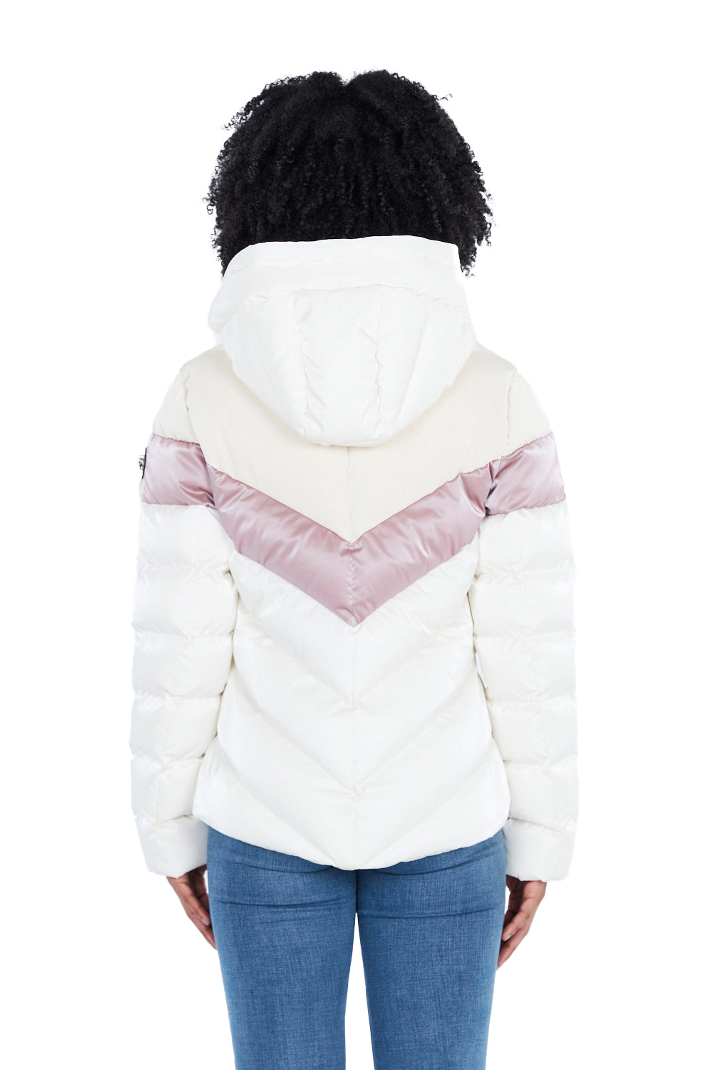 Woodpecker Women's Robin Winter coat. High-end Canadian designer winter coat for women in shiny "Sno Pony Pink" colour. Woodpecker cruelty-free winter coat designed in Canada. Women's medium weight long length premium designer jacket for winter. Superior quality warm winter coat for women. Moose Knuckles, Canada Goose, Mackage, Montcler, Will Poho, Willbird, Nic Bayley. Extra warm. Shiny parka. Stylish winter jacket. Designer winter coat.